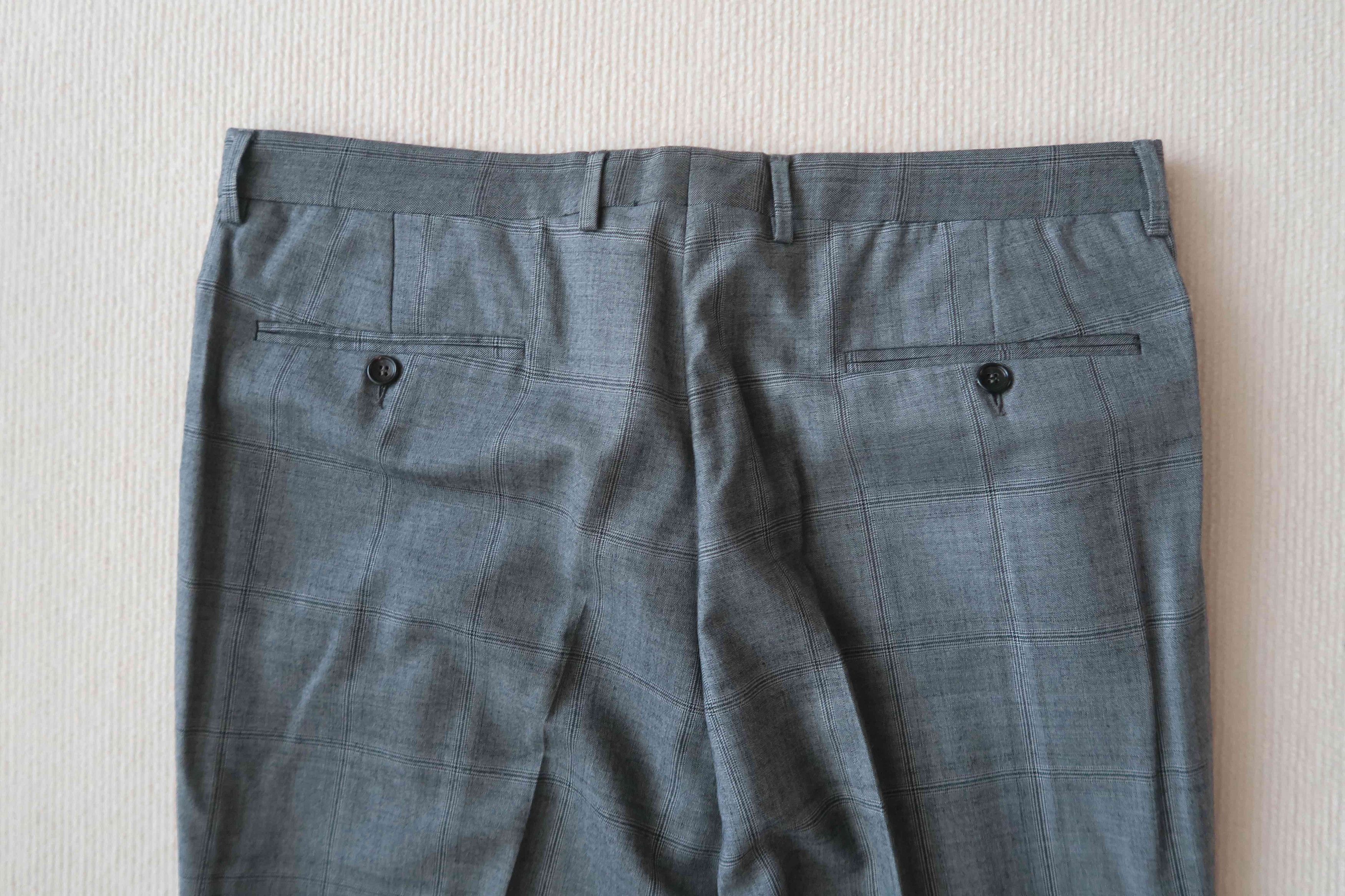 Gucci Gucci Gray Check Straight Leg Pants Size US 36 / EU 52 - 14 Thumbnail