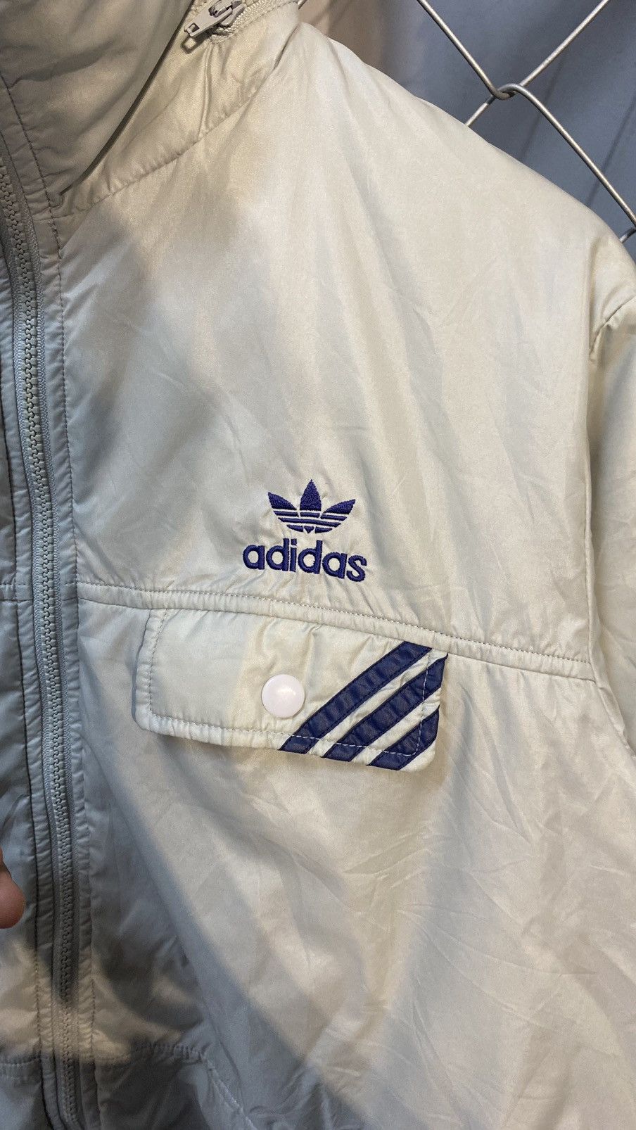 Adidas × Vintage VINTAGE 80's Adidas Descente Outerwear Jacket Medium Size US M / EU 48-50 / 2 - 5 Thumbnail