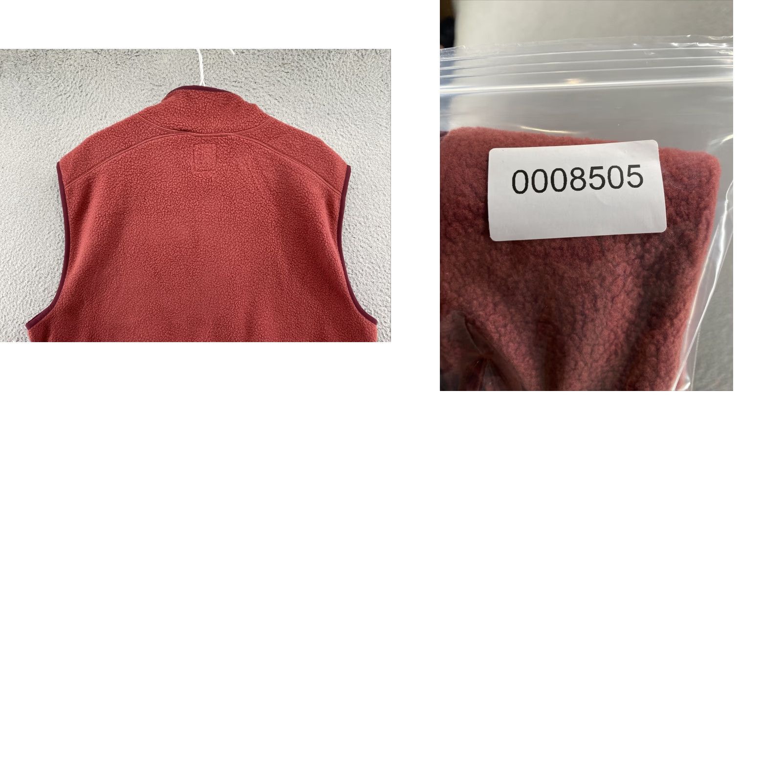 Alife SO Goods For Life Women's Cozy Fleece Full Zip Vest XL Red, Vest, Women, Fleece, Zip, Casual, Fall Winter, Shirt? Size XL / US 12-14 / IT 48-50 - 9 Thumbnail
