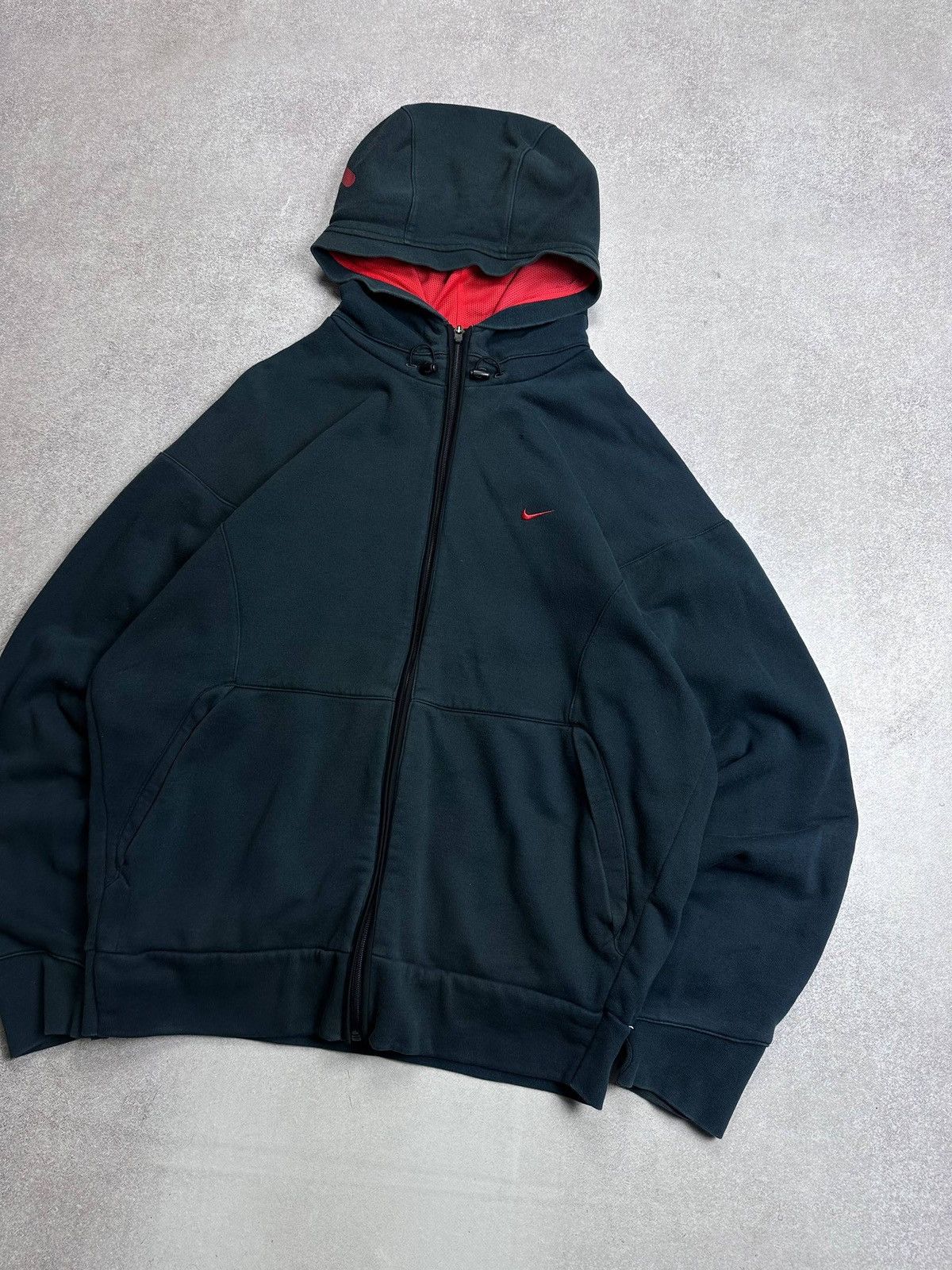 Nike × Skepta Vintage Nike Skepta TN Style Boxy Y2K Zip Hoodie S Rare Size US S / EU 44-46 / 1 - 2 Thumbnail