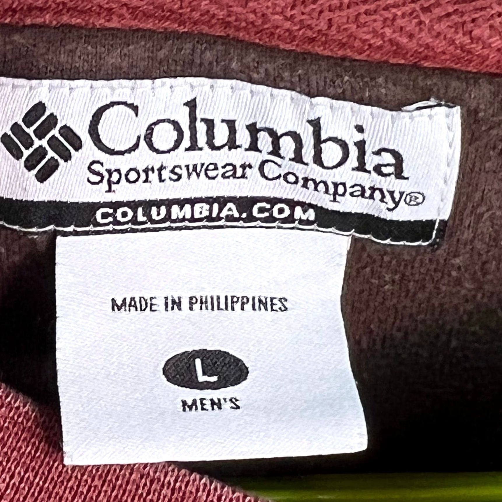 Vintage Columbia Mens Long Sleeve V-Neck Pink Pullover Sweatshirt Size L Sweater Size US L / EU 52-54 / 3 - 5 Thumbnail