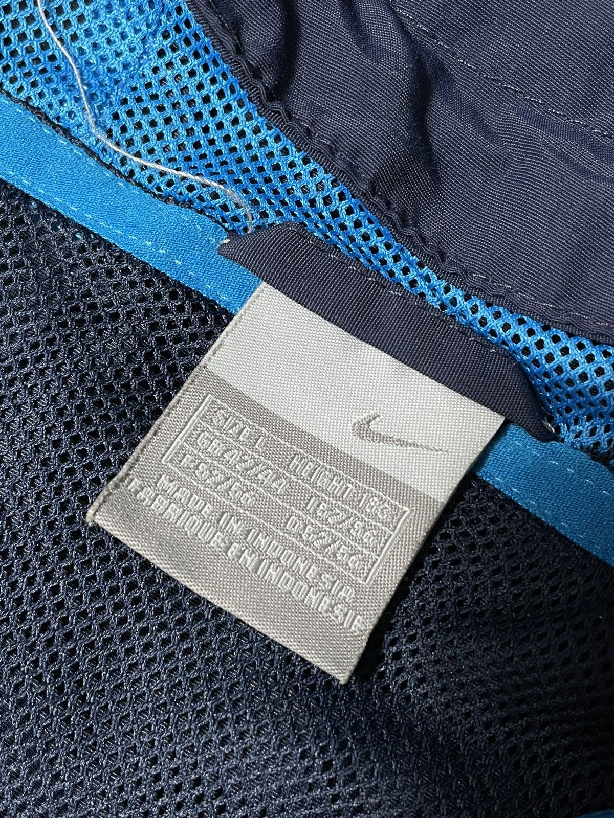 Nike × Vintage 💥Vintage Y2K Nike Nylon Anorak Hooded Jacket Swoosh Logo Size US L / EU 52-54 / 3 - 7 Thumbnail