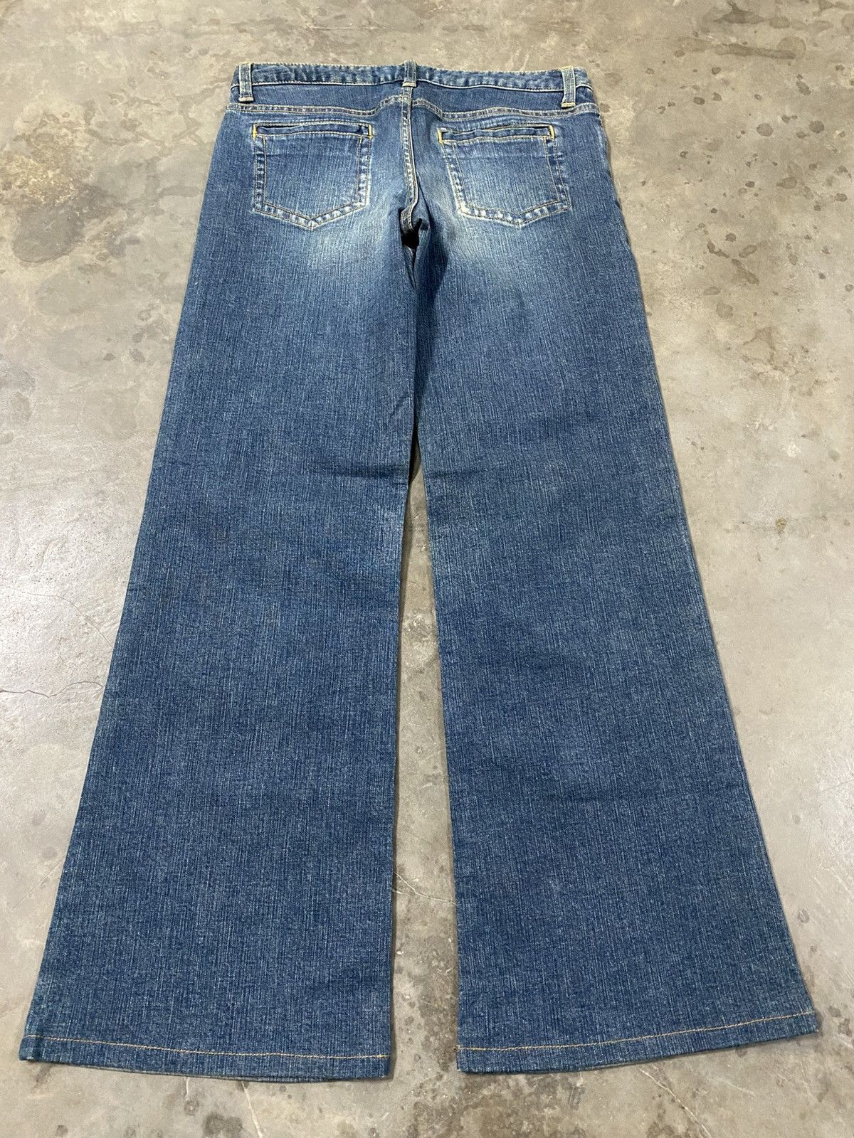 Hysteric Glamour × Japanese Brand × Tornado Mart Flare Jeans Japan Beating Heart Flared Jeans @253 Size US 29 - 9 Thumbnail
