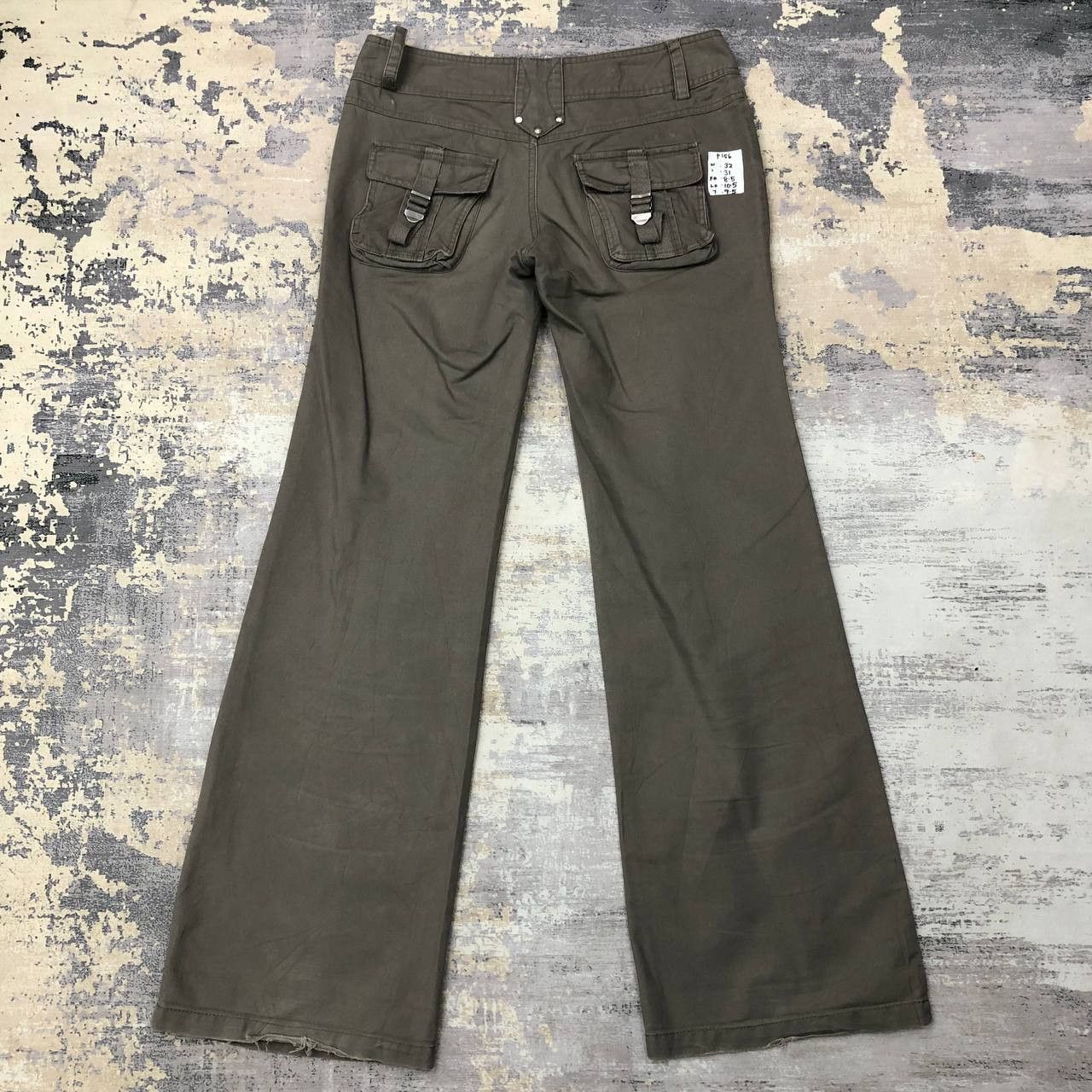 Japanese Brand P156 TRIBE JAPAN FLARED PANTS Size US 32 / EU 48 - 2 Thumbnail