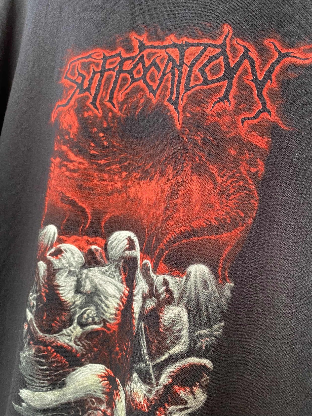 Anvil Suffocation " Blood Apocalypse Tour 2009 " Size US L / EU 52-54 / 3 - 6 Thumbnail