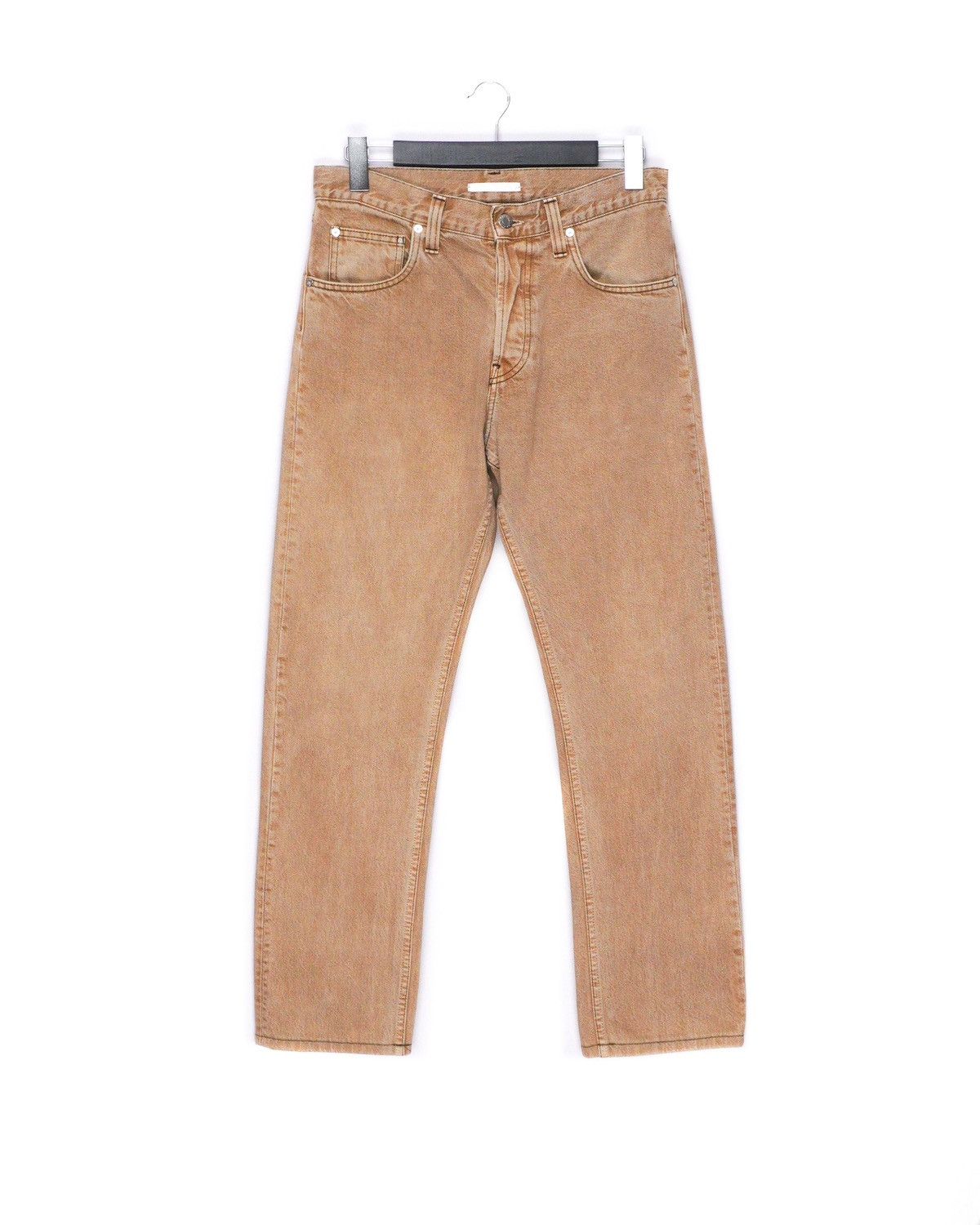 image of Helmut Lang Faded Brown Denim Jeans Pant, Men's (Size 30)