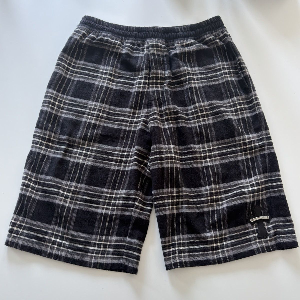 Chrome Hearts Chrome Hearts Plaid ‘Afterschool’ Long Shorts Size US 36 / EU 52 - 1 Thumbnail