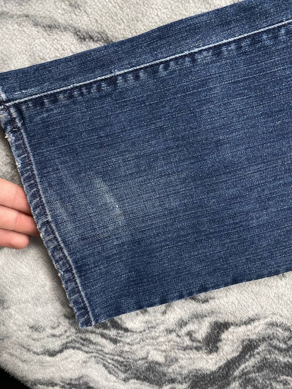 Versace Vintage Versace Jeans Denim Big Logo Men Size 33 Blue Size US 33 - 8 Thumbnail