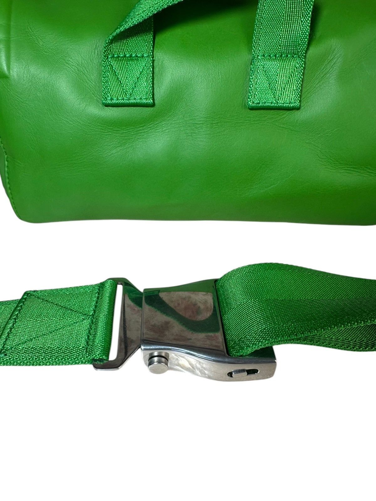 Bottega Veneta Bottega Veneta Green Leather Belt Bag – Made in Italy Size ONE SIZE - 9 Thumbnail