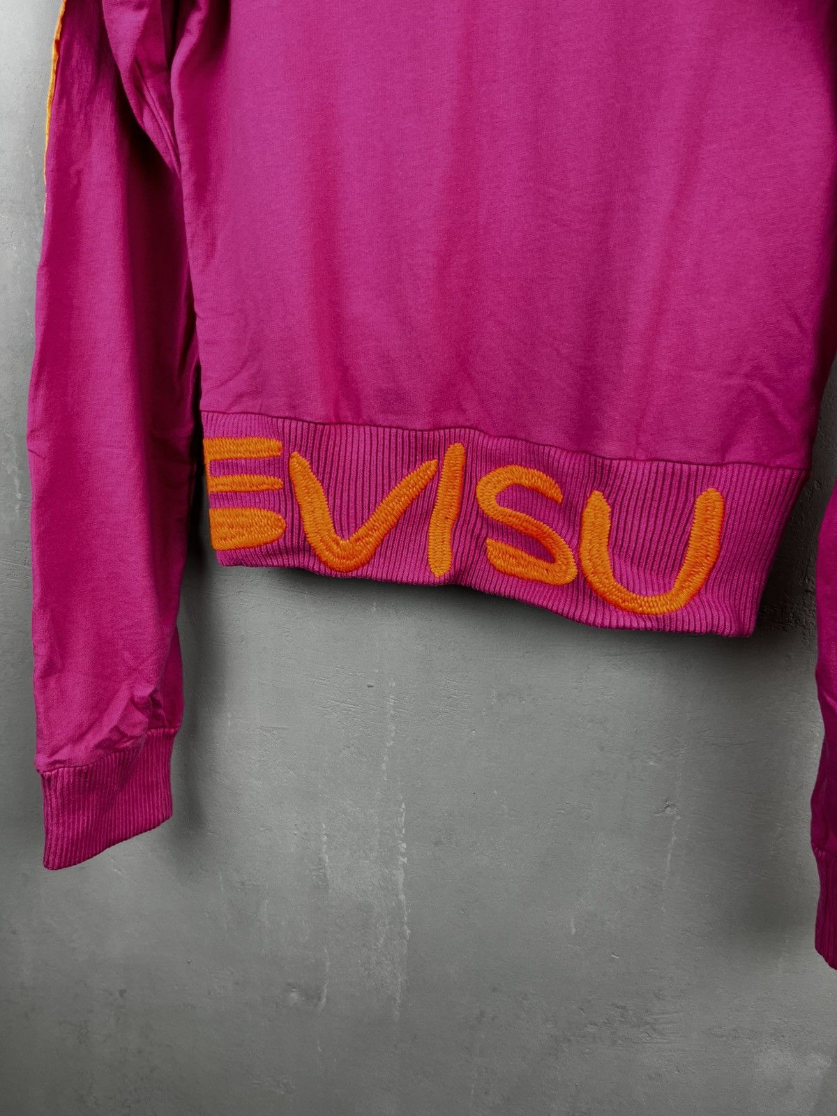 Evisu × Hysteric Glamour × Japanese Brand Evisu Donna sweatshirt full zip big logo Pink Size M / US 6-8 / IT 42-44 - 12 Thumbnail