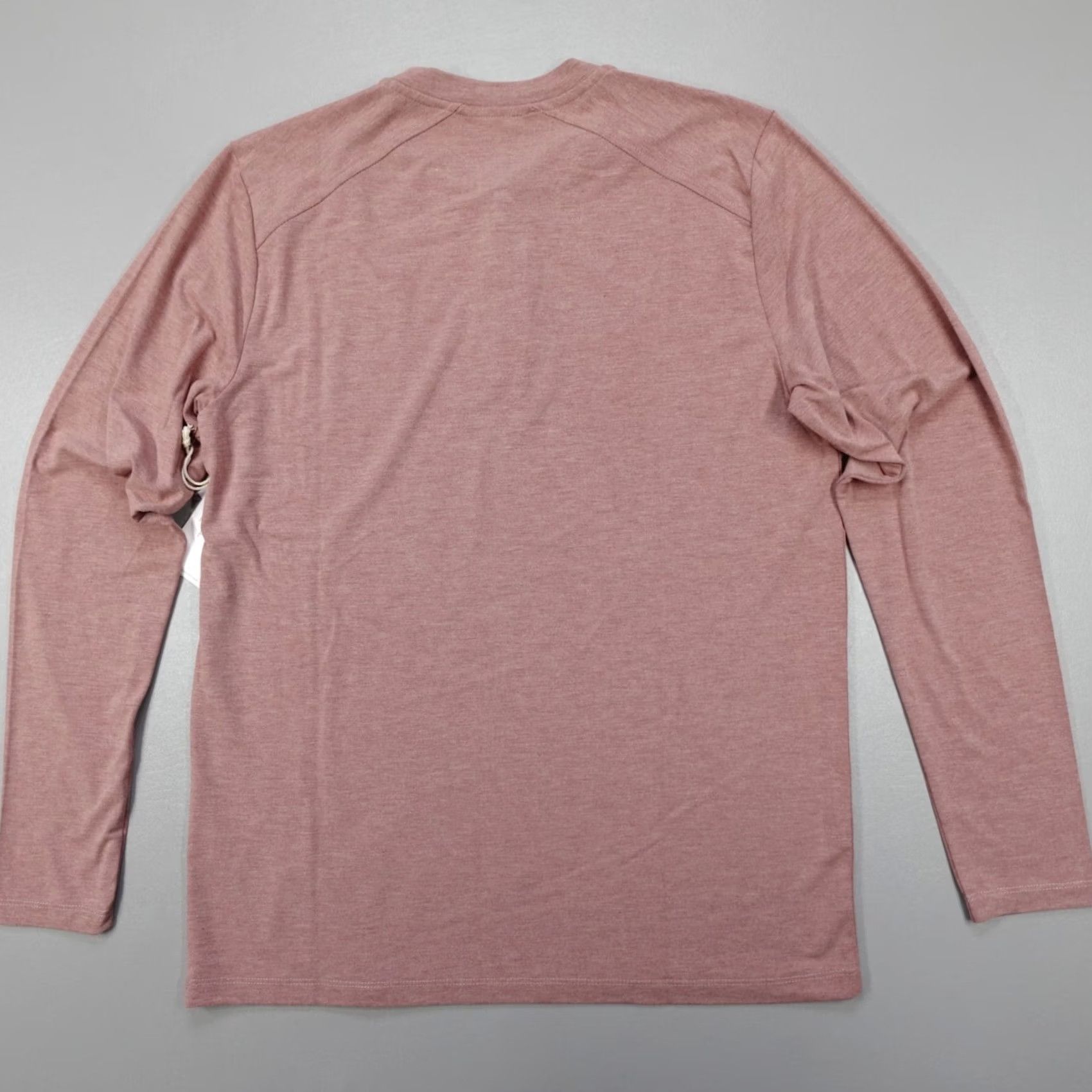 Vintage Free Fly Bamboo Flex Henley L/S Heather Brick MBH119-S Soft UPF 50+ Men's Size S Red Shirts Men Size US S / EU 44-46 / 1 - 8 Thumbnail