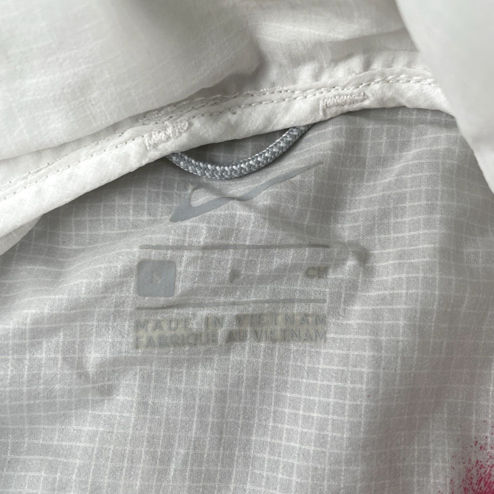 Nike Nike Women’s Small Rain Coat Windbreaker Jacket White Pocket Hoodie Size S / US 4 / IT 40 - 5 Thumbnail