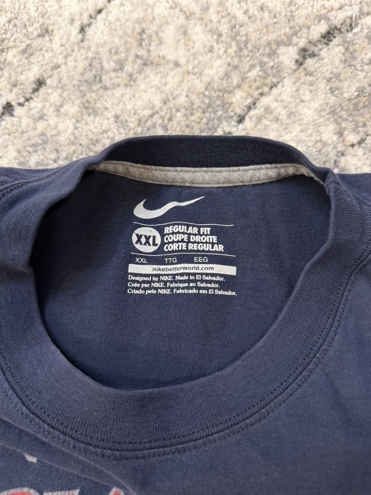 Nike Vintage Nike Baseball Shirt Size US XXL / EU 58 / 5 - 3 Thumbnail