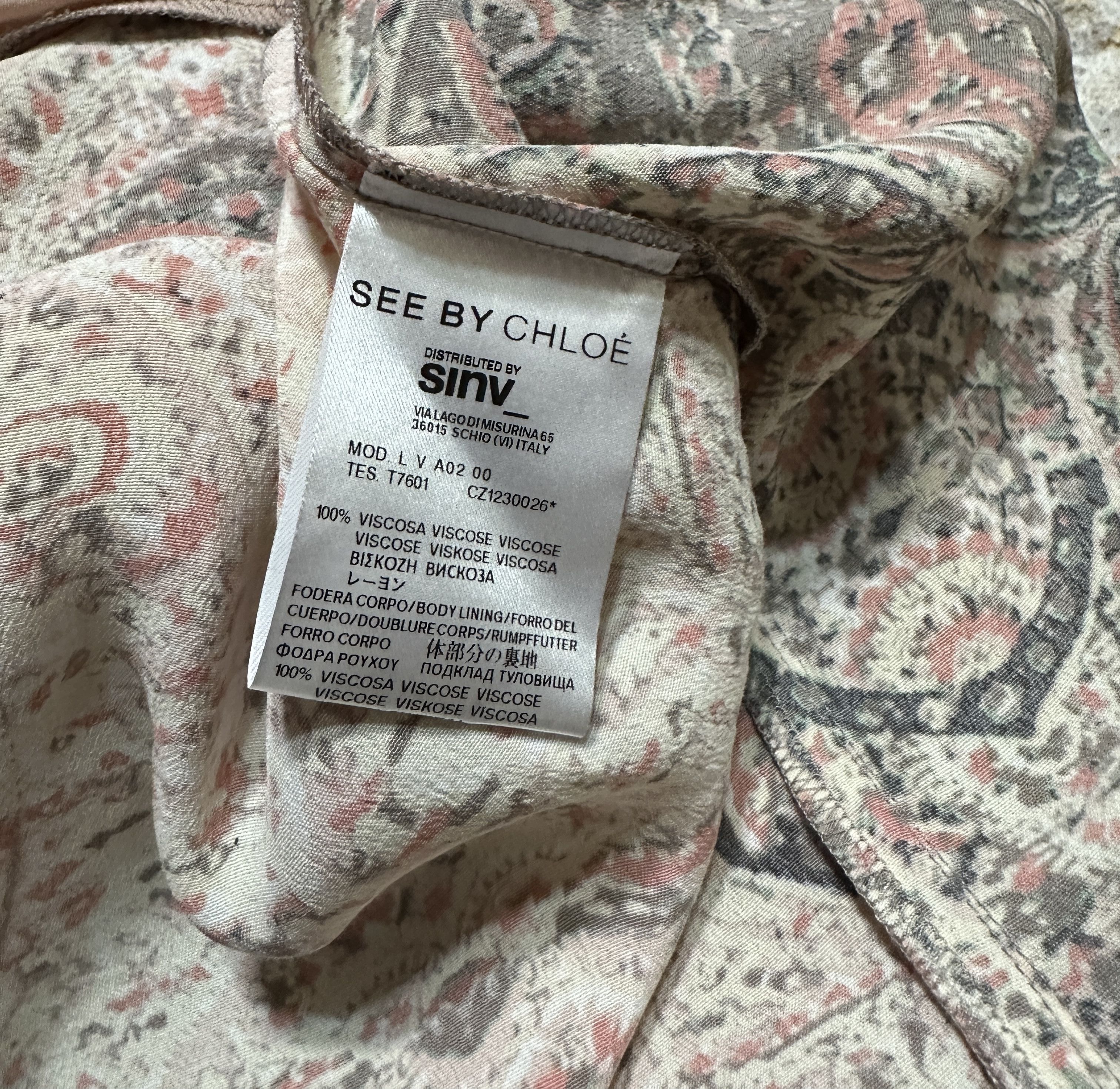 See by Chloe Paisley Dress Size M / US 6-8 / IT 42-44 - 6 Thumbnail