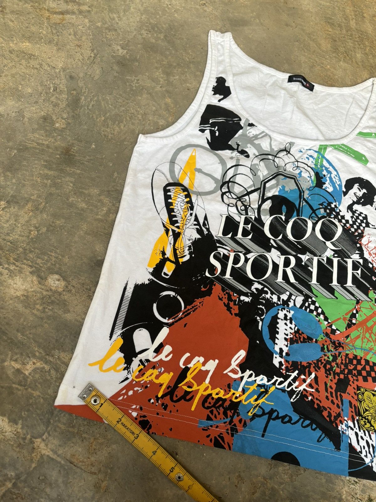 Hysteric Glamour Y2k Le Coq Sportif Hysteric Style Tank Tops Size US M / EU 48-50 / 2 - 9 Thumbnail