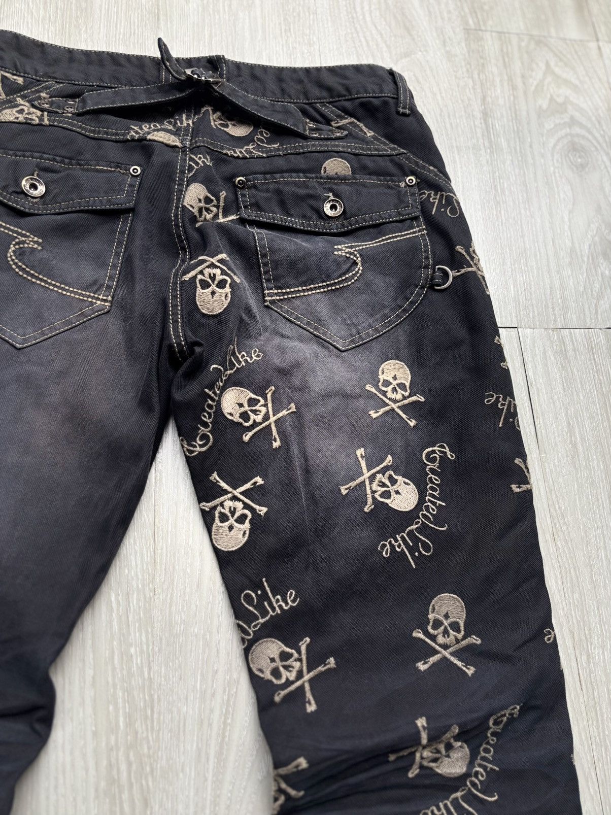 semanticdesign SEMANTIC DESIGN skull jeans Size US 30 / EU 46 - 6 Thumbnail