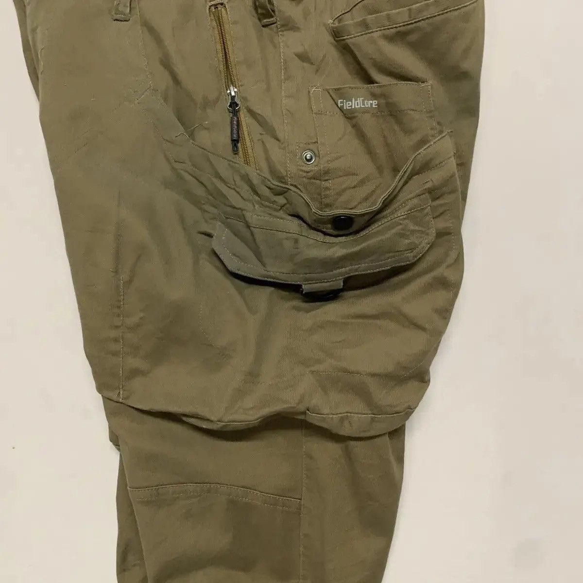 Vintage FIELDCORE Utility Multi Big Pocket Stretchable Cargo Pants Size US 33 - 15 Thumbnail