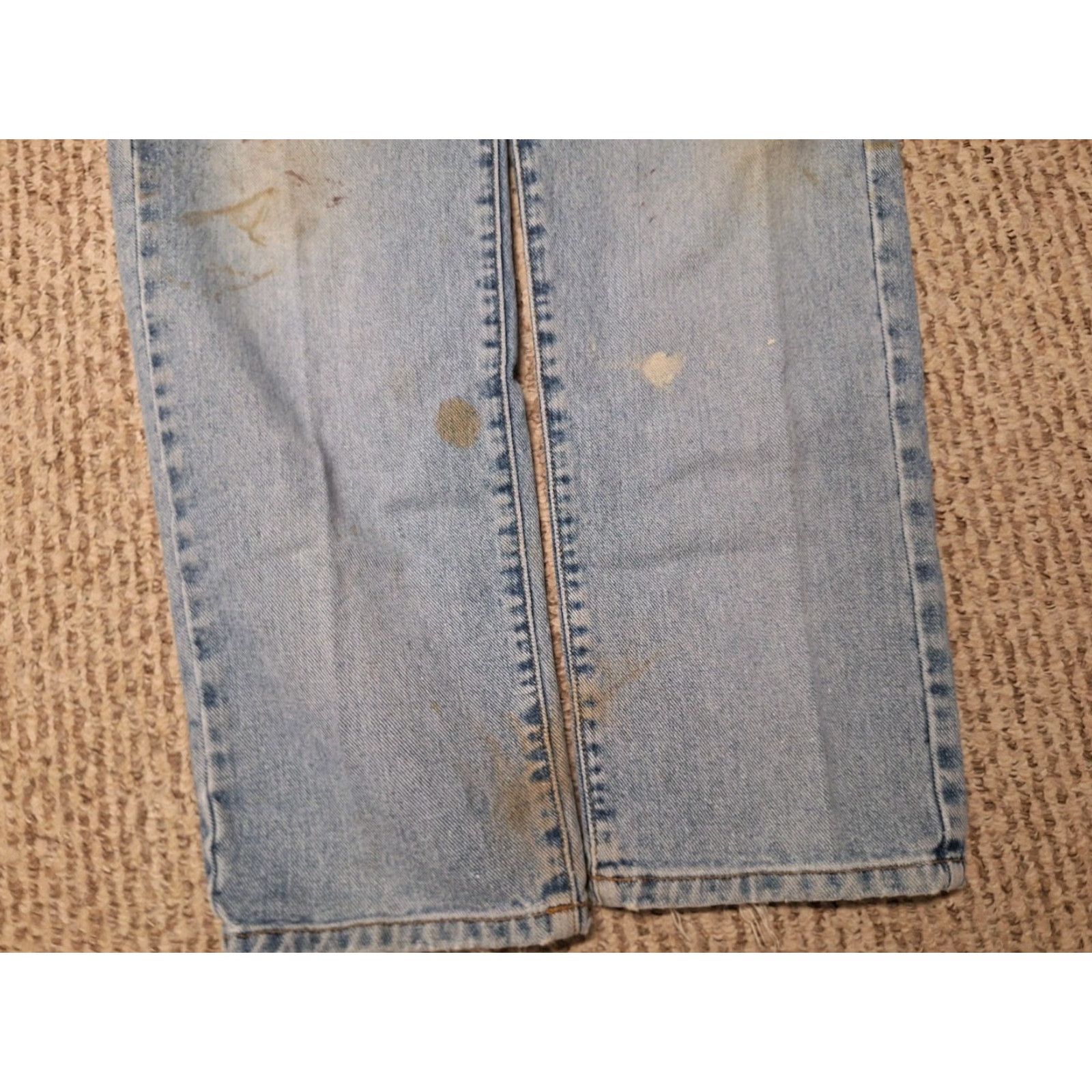 Calvin Klein Calvin Klein Jeans Denim Easy Fit Button Blue 9 Women’s Regular 5-Pocket Straight Jeans Size 30" / US 8 / IT 44 - 3 Thumbnail