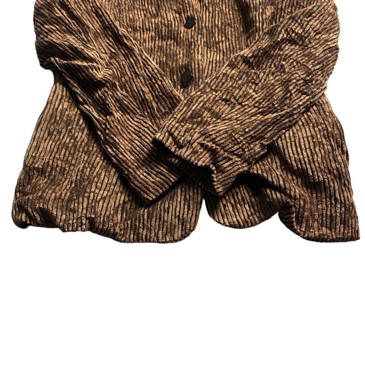 In The Attic Urban Collection Stripe Fur Button Up Sherpa Jacket Size US S / EU 44-46 / 1 - 3 Thumbnail