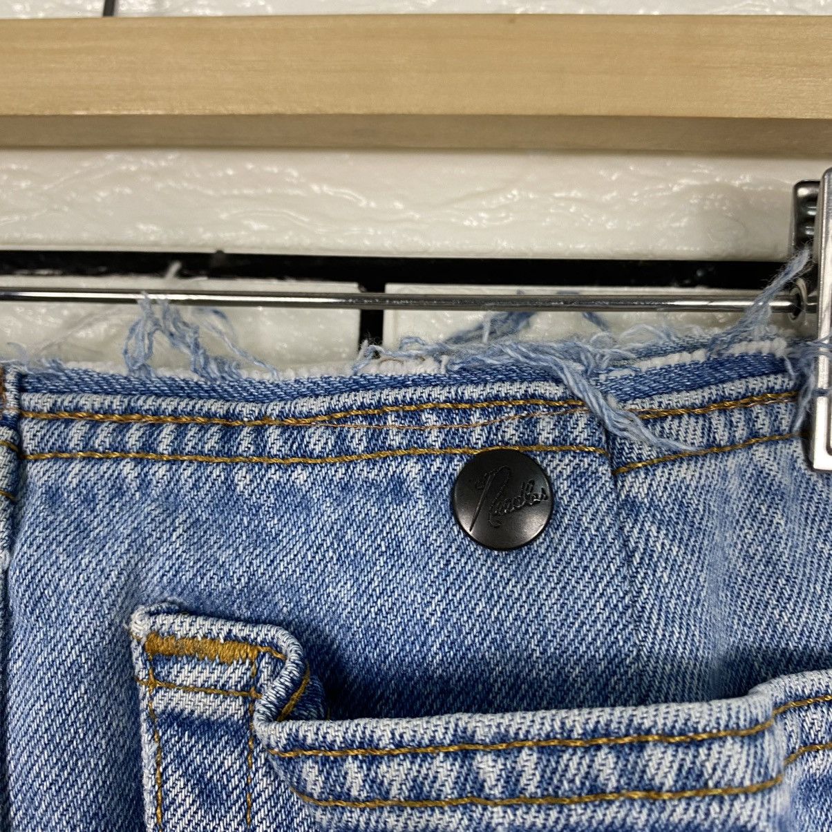 Needles 🔥DISTRESSED DESIGN DENIM LONG SKIRT REBUILD BY NEEDLES Size 28" / US 6 / IT 42 - 20 Thumbnail