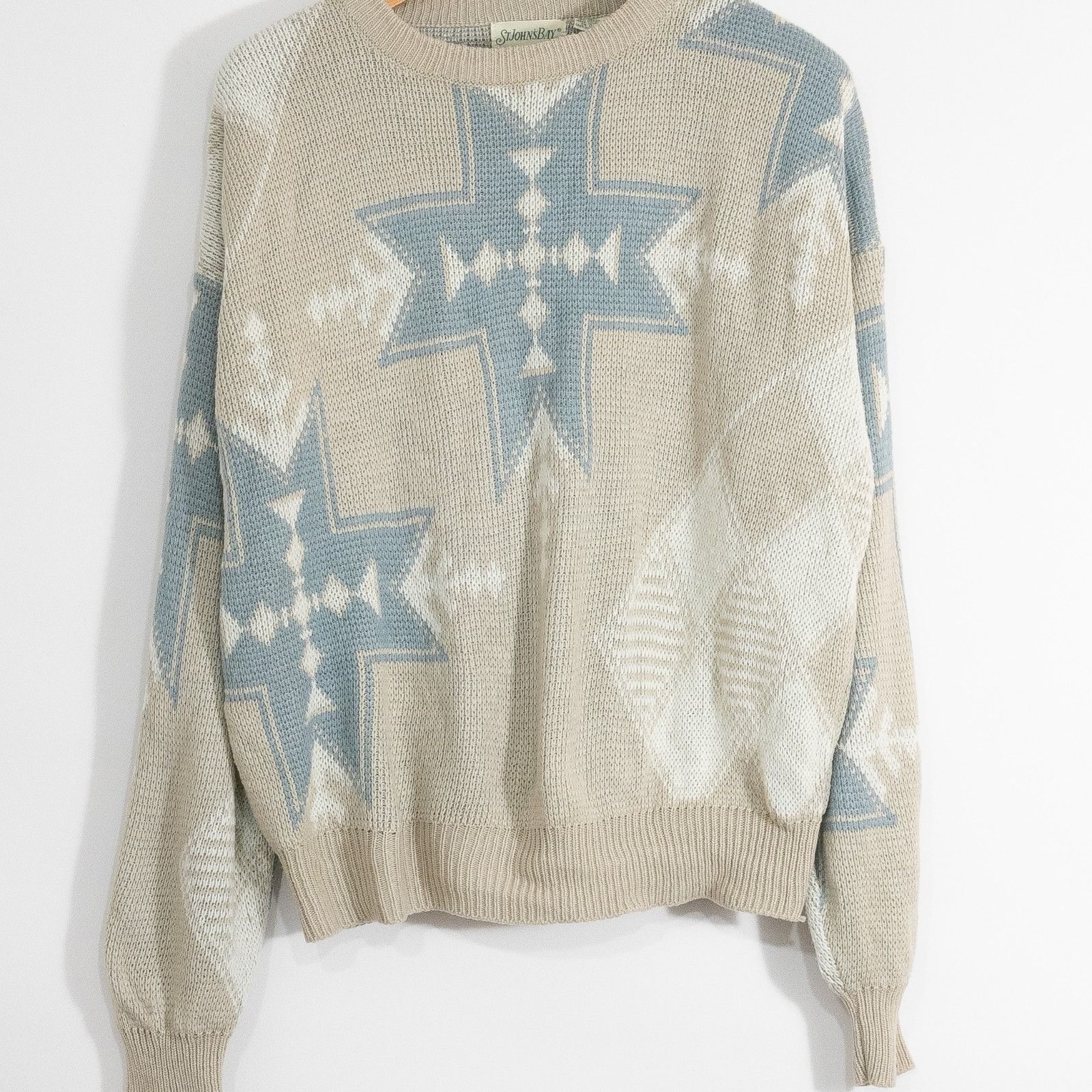 St. Johns Bay Vintage St Johns Bay Aztec Pattern Acrylic Sweater Large Size US L / EU 52-54 / 3 - 2 Thumbnail