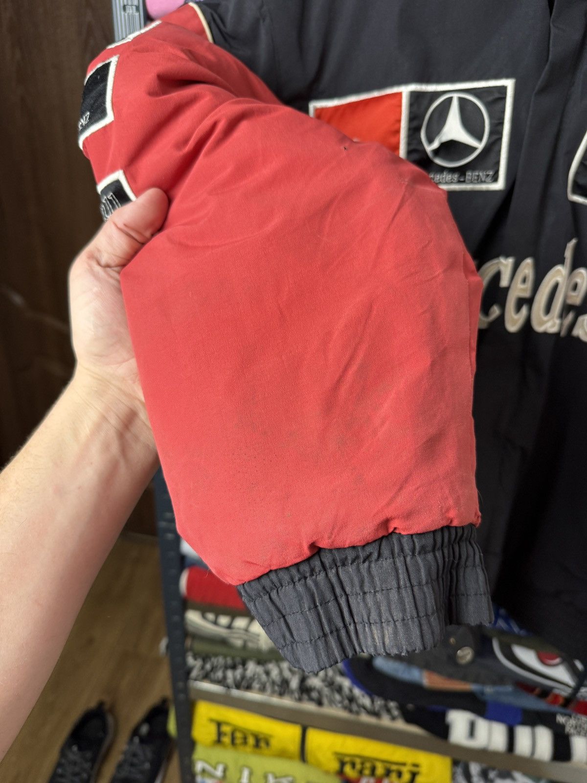Marlboro Crazy Mercedes Marlboro Red Bull Racing Vintage Jacket Size US M / EU 48-50 / 2 - 7 Thumbnail