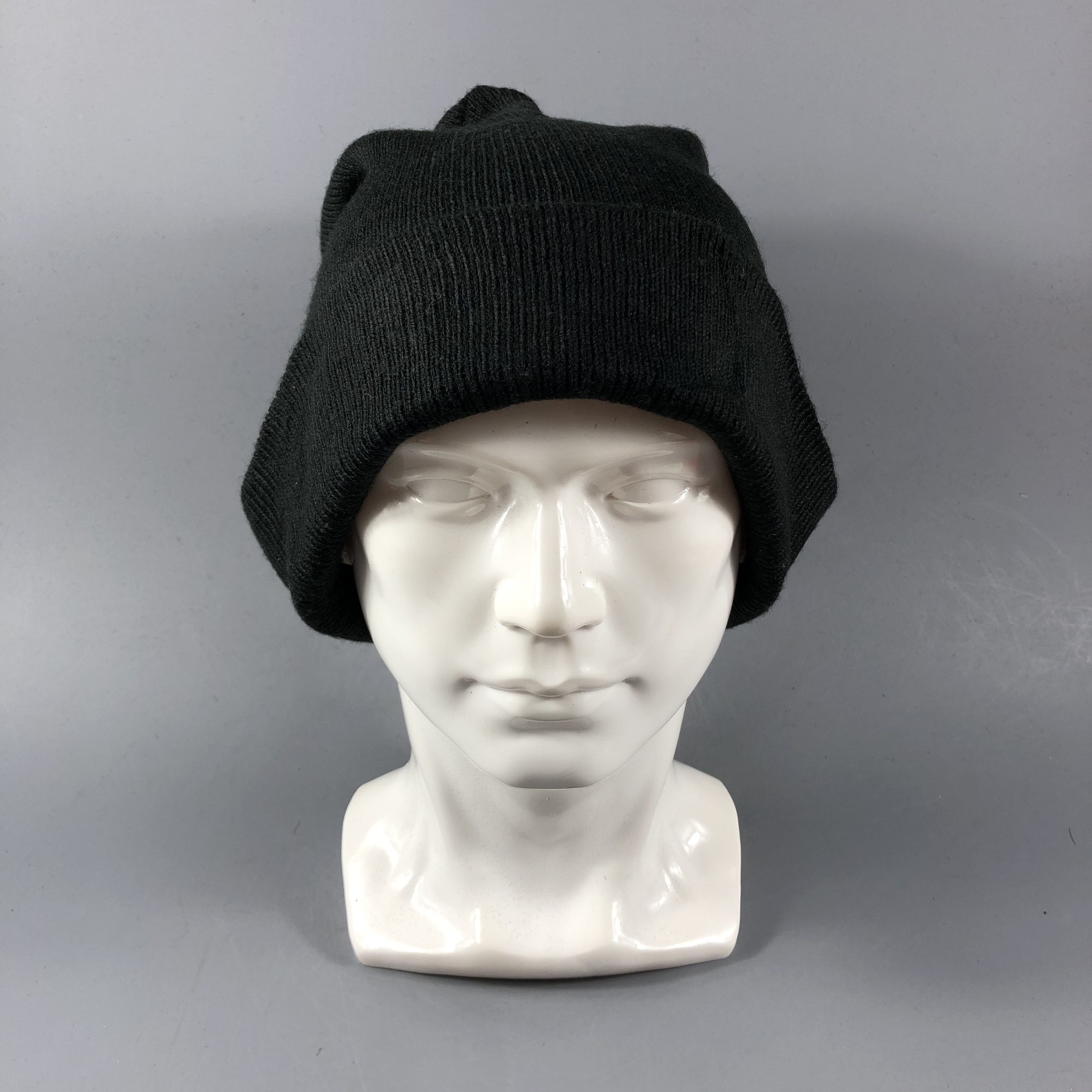 Vintage Made in USA Fisherman Knit Beanie Snowcap Snow Hat B733 Size ONE SIZE - 1 Thumbnail