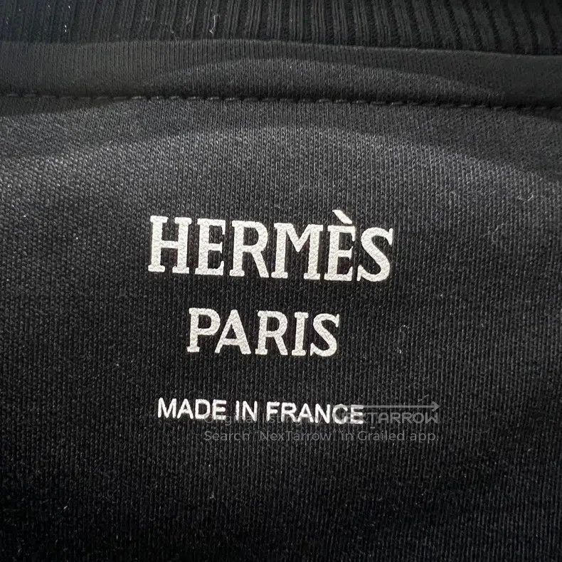 Hermes Hermes Solid Color Embroidered Lace Sleeve Short-sleeved T Size XXS / US 00 / IT 34 - 3 Thumbnail