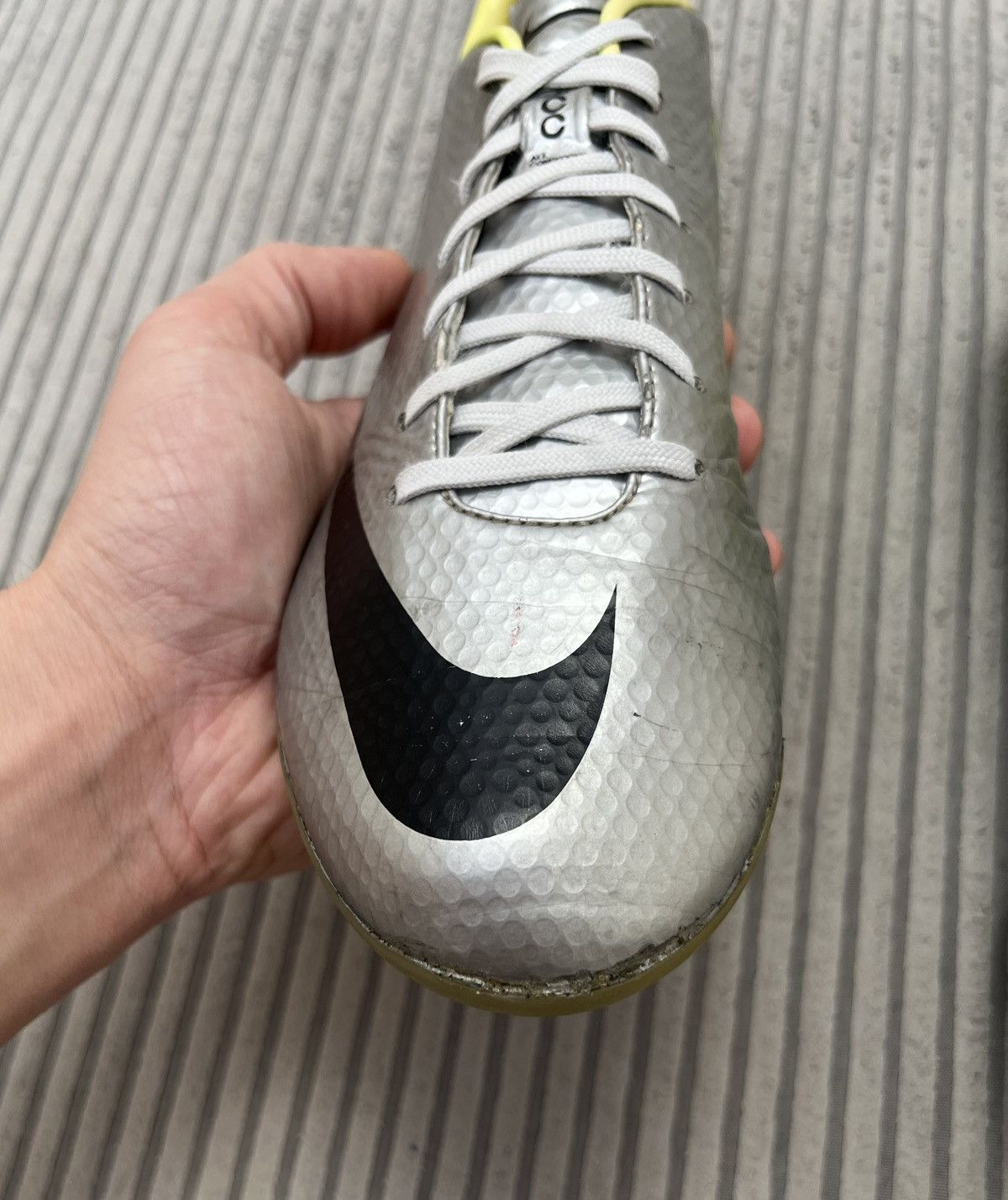 Nike Nike Mercurial Vapor IX FG 555605-007 Elite Cleats Carbon Size US 8 / EU 41 - 15 Thumbnail