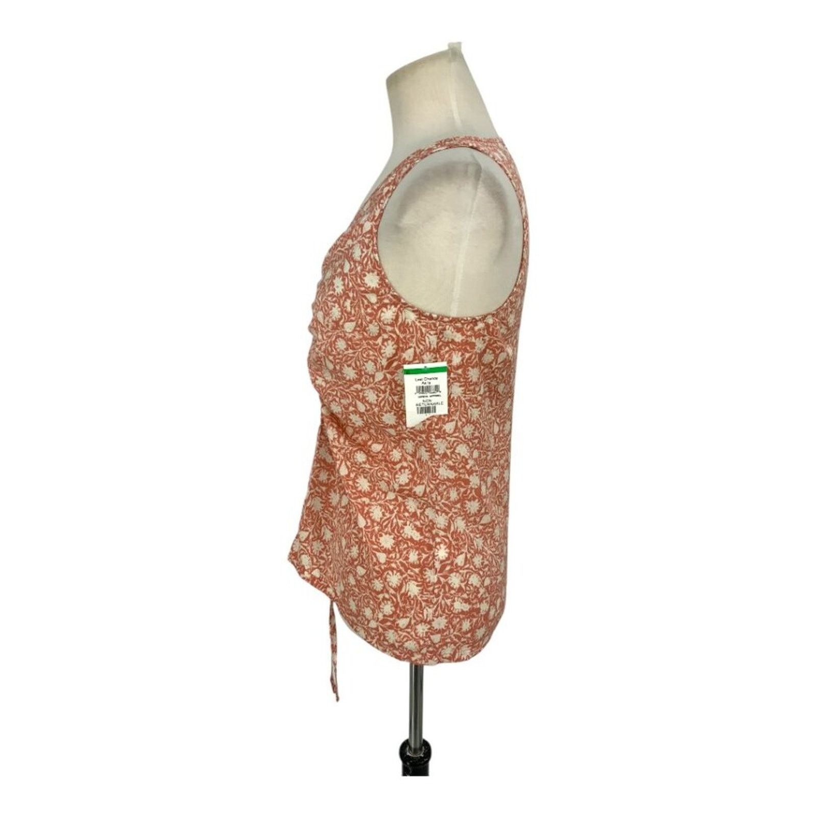 Other Melrose & Market Cinched Front Top Pink XS NWOT $30 MSRP Size XS / US 0-2 / IT 36-38 - 5 Thumbnail