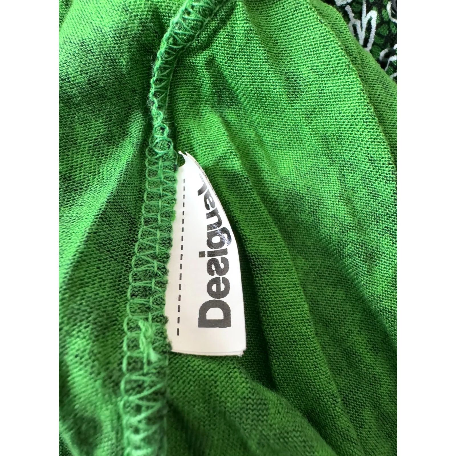 Desigual Desigual womens green Dress Size L Size L / US 10 / IT 46 - 5 Thumbnail