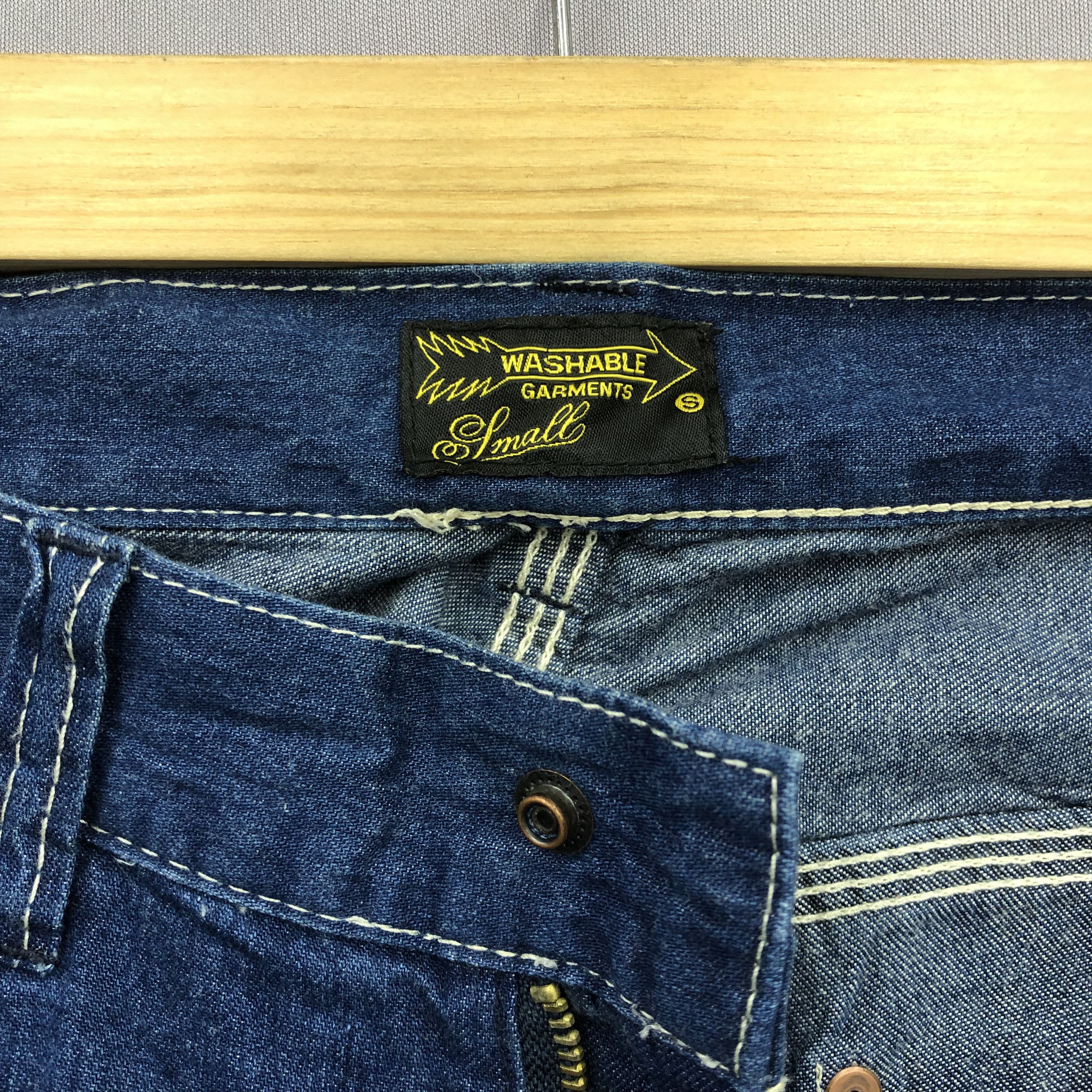 HyperDenim 90s Japanese Carpenter Baggy Jeans Skater Multipocket Denim Size US 30 / EU 46 - 8 Thumbnail