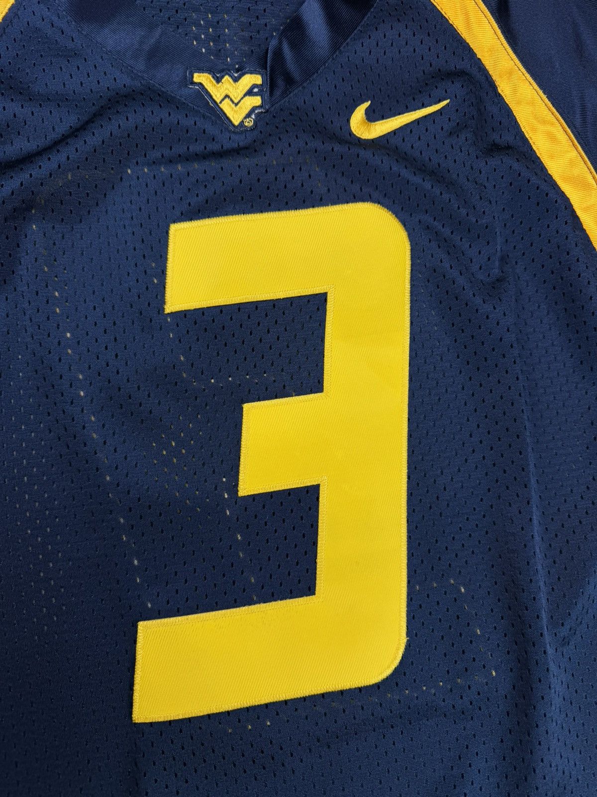 Nike Nike Team West Virginia Mountaineers #3 Bailey Jersey XXL Size US XXL / EU 58 / 5 - 5 Thumbnail