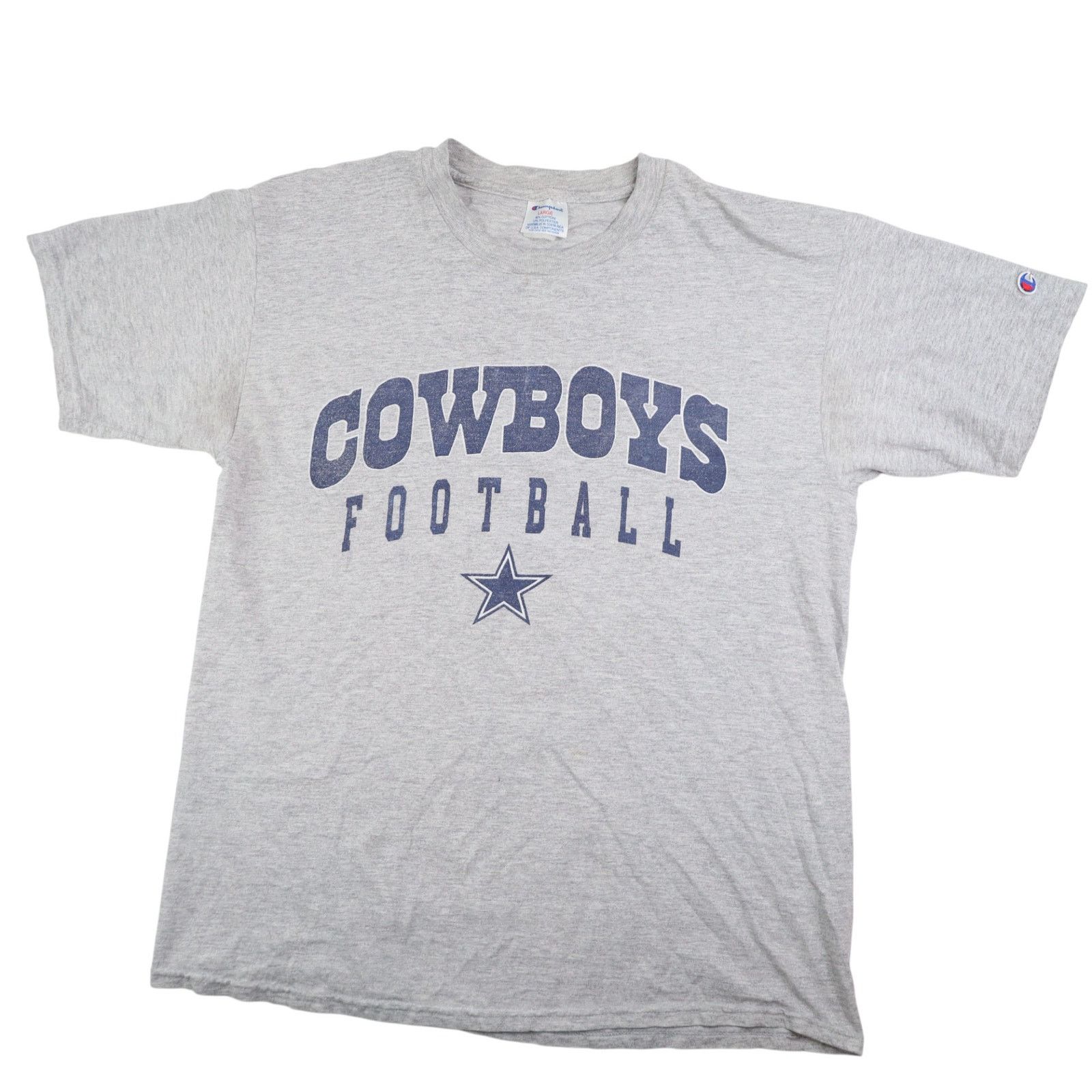 Champion × NFL × Vintage VTG Champion Dallas Cowboys Football Spellout Graphic T Size US L / EU 52-54 / 3 - 1 Thumbnail