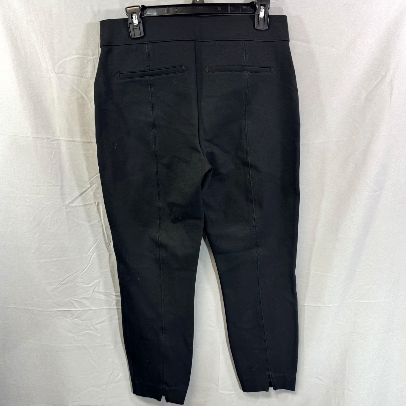 Spanx Spanx Pants Womens Large Petite Black Ankle Skinny Pull On Stretch Workwear Size 36" / US 14 / IT 50 - 2 Thumbnail