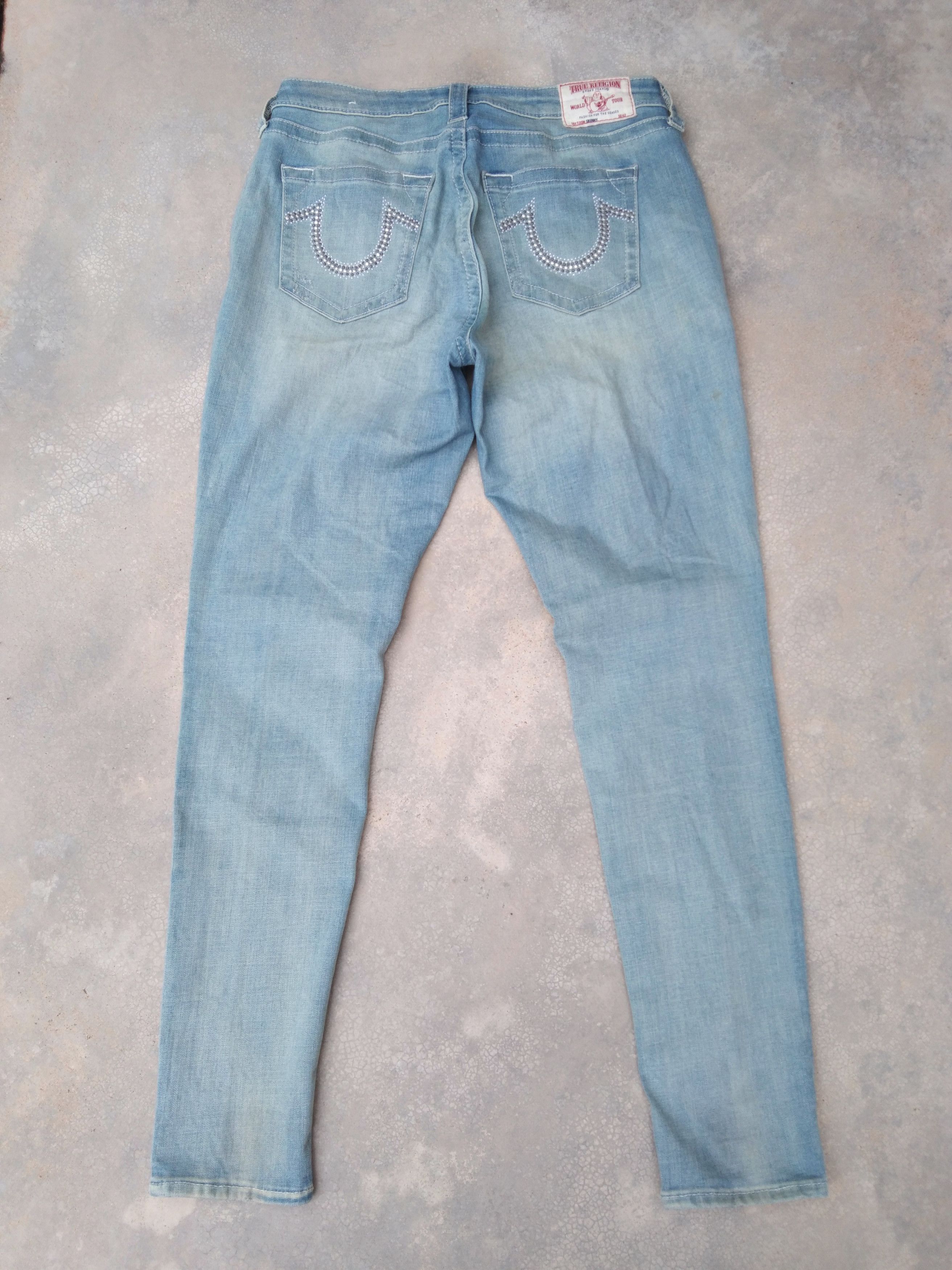 Japanese Brand × Jean × True Religion True Religion Jeans Skinny Leg 32x30 Size US 32 / EU 48 - 2 Thumbnail