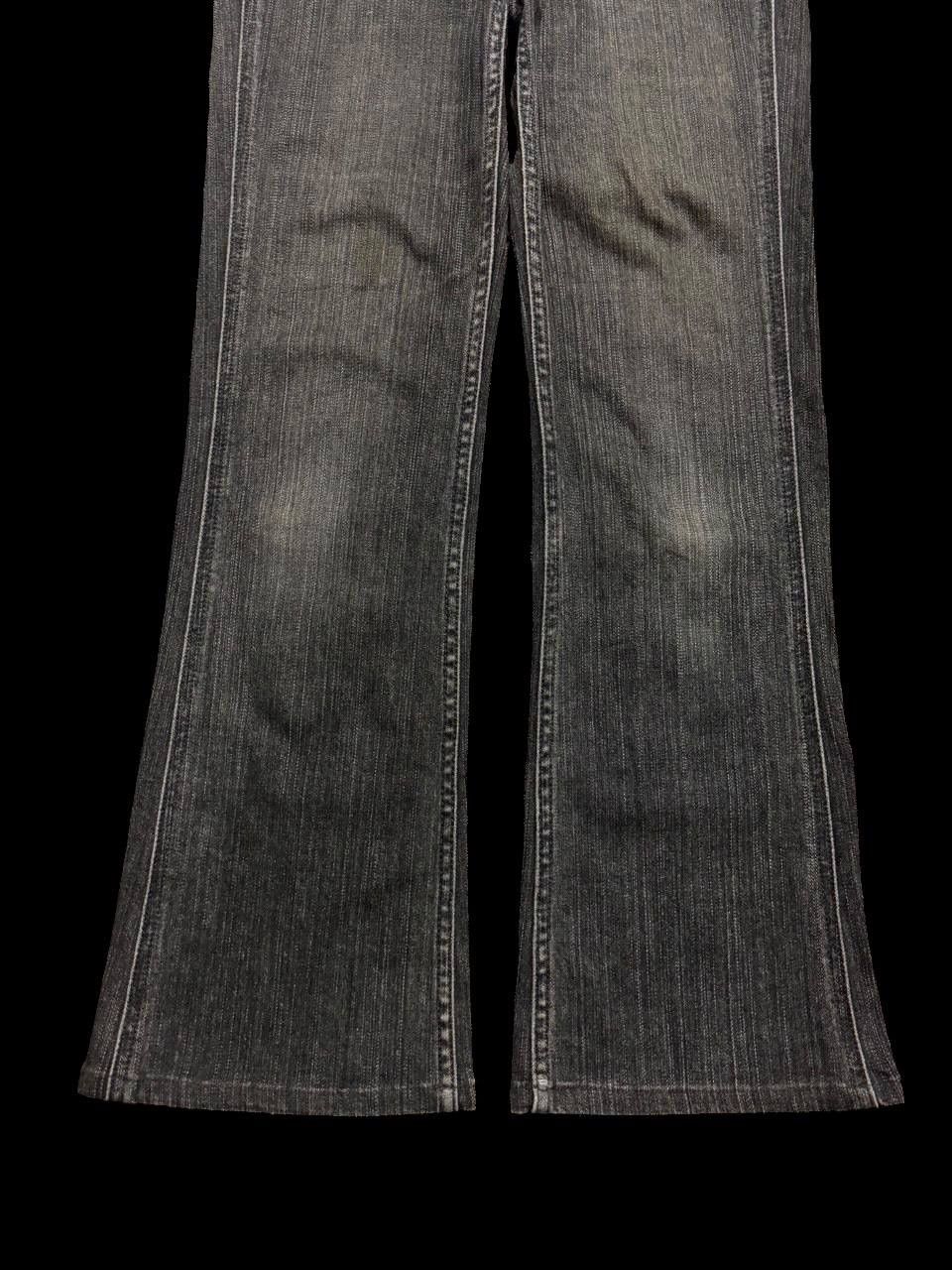 Vintage FLARED 90s Style Japanese Bobson Mudwash Bootcut Sick Jeans Size US 27 - 7 Thumbnail