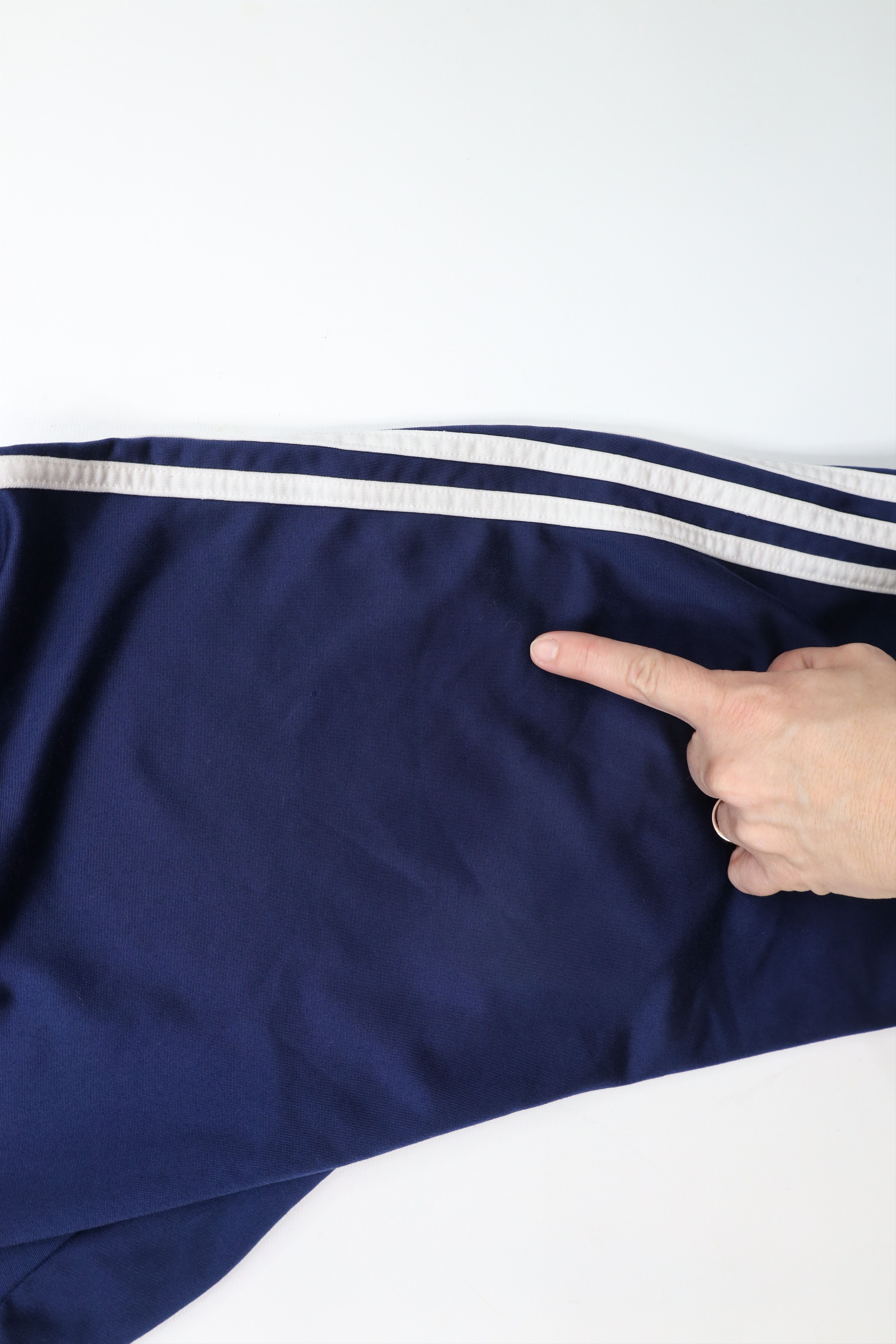 Adidas × Vintage Vintage Y2K 2002 Adidas Spell Out Striped Wide Leg Pants Size US 36 / EU 52 - 14 Thumbnail