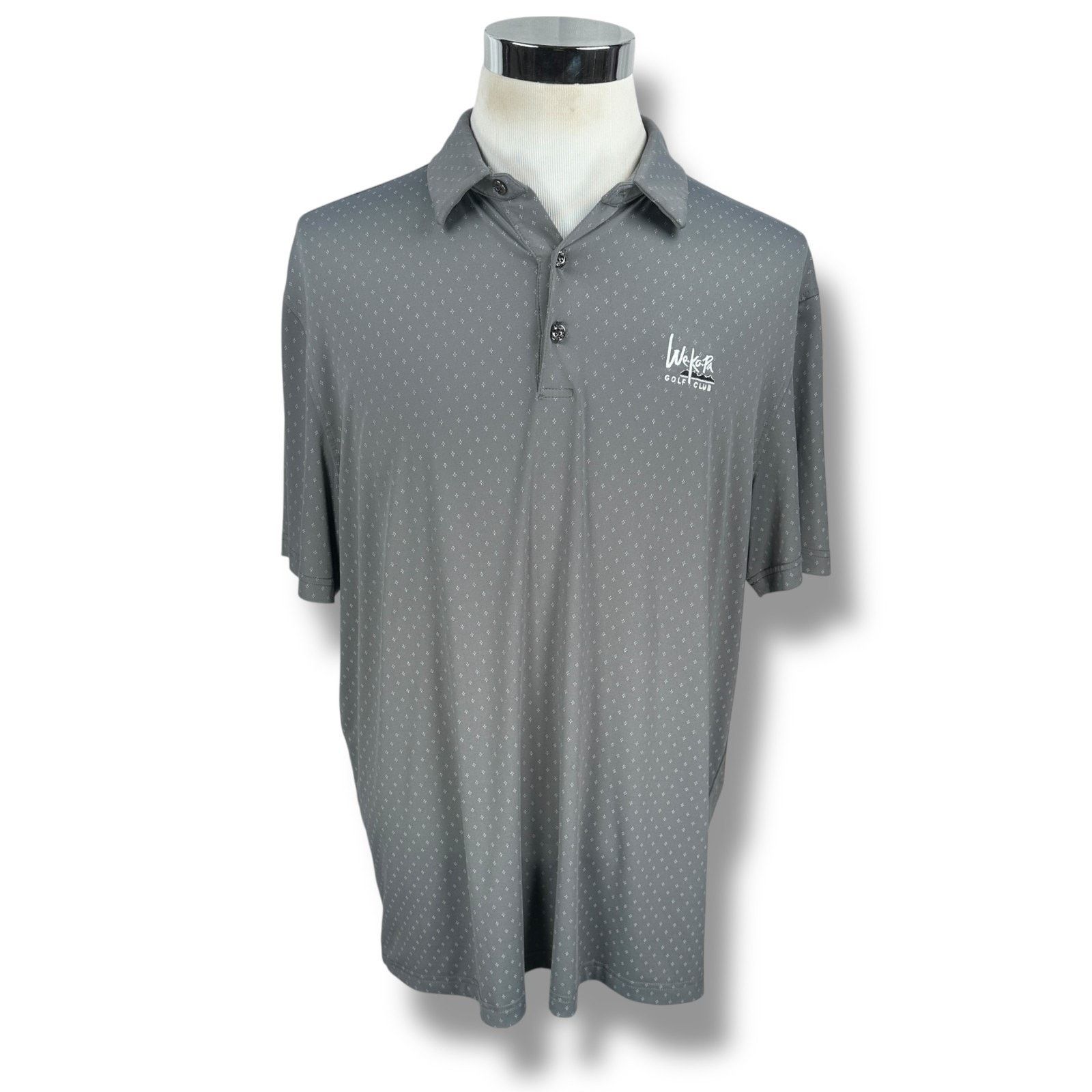Chase Authentics Chase 54 Polo Shirt Men’s XL Gray We-Ko-Pa Golf Club Size US XL / EU 56 / 4 - 1 Thumbnail