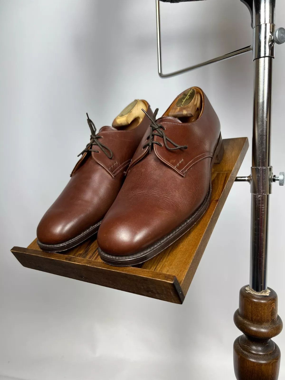 Loake Loake 1880 Arundel Formal Tan Brown Casual Derby Shoes 9 EEE Size US 10.5 / EU 43-44 - 6 Thumbnail