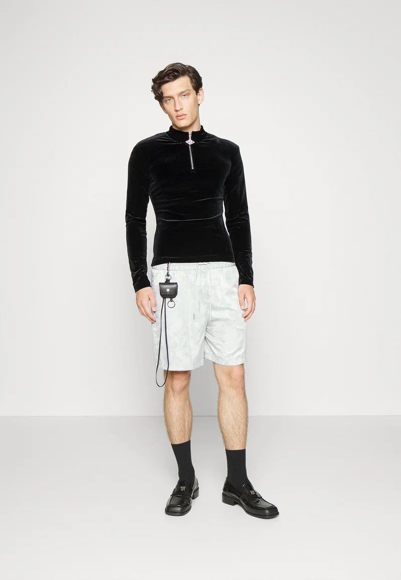 Han Kjobenhavn !DS! SS22 Han Kjobenhavn Half Zip Sharp Black Long Sleeve Size US M / EU 48-50 / 2 - 4 Thumbnail