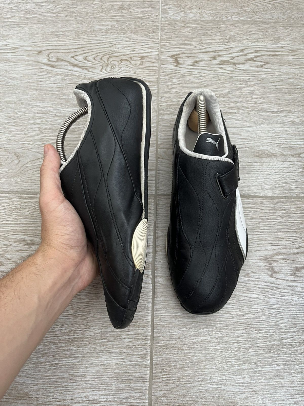 Puma VINTAGE PUMA SLIP-ON MIHARA YASUHIRO STYLE LEATHER SNEAKERS Size US 8 / EU 41 - 8 Thumbnail