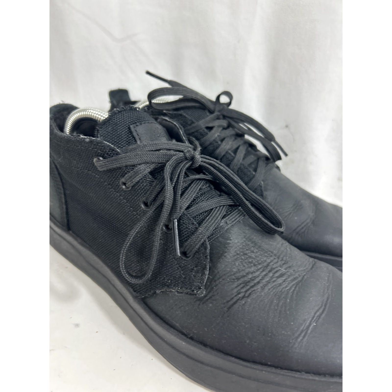 Timberland TIMBERLAND Mens Davis Square Mid Top Chukka Sneaker Shoes Leather Black Sz 7.5 Size US M / EU 48-50 / 2 - 3 Thumbnail