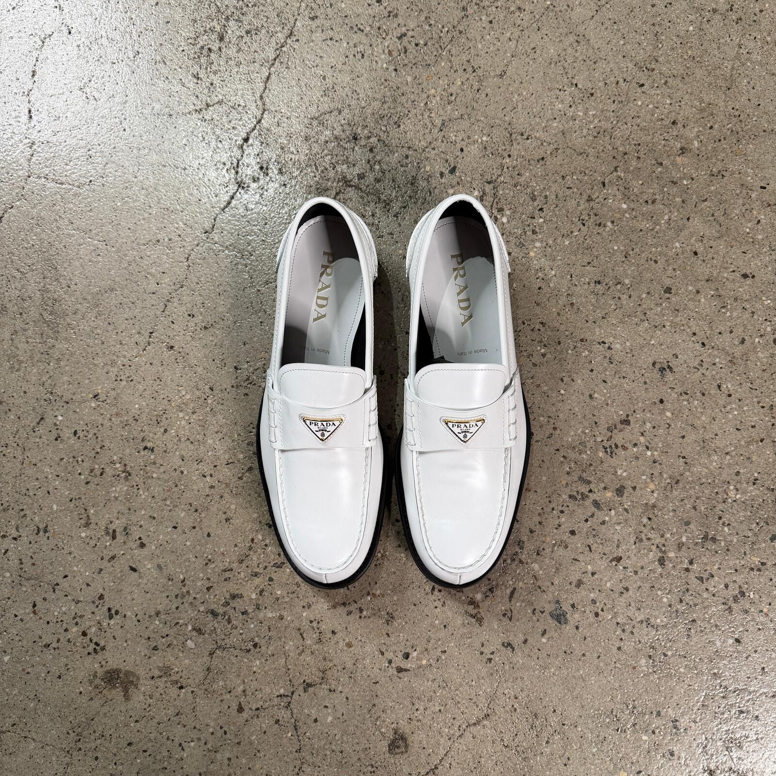 Prada Prada Leather Loafers Size US 9 / EU 42 - 3 Thumbnail