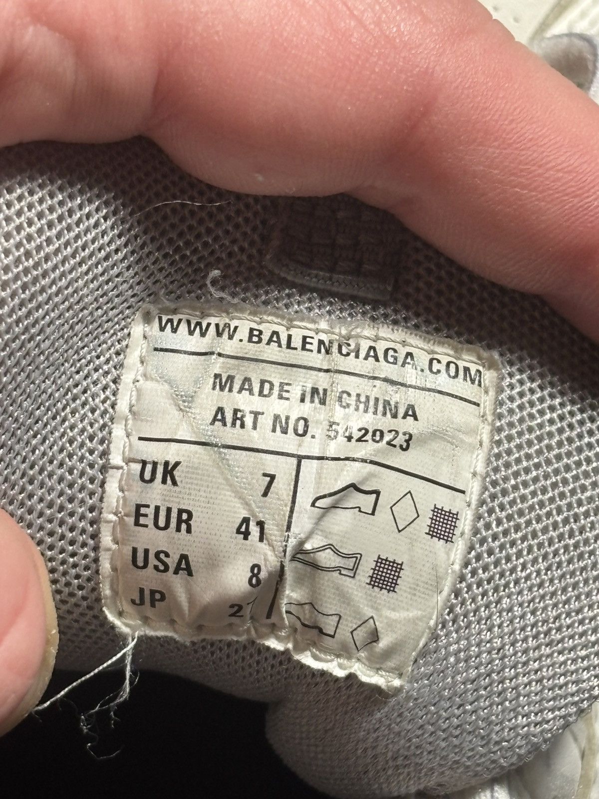 Balenciaga Balenciaga Track Sneaker White/Orange 41 Size US 8 / EU 41 - 6 Thumbnail