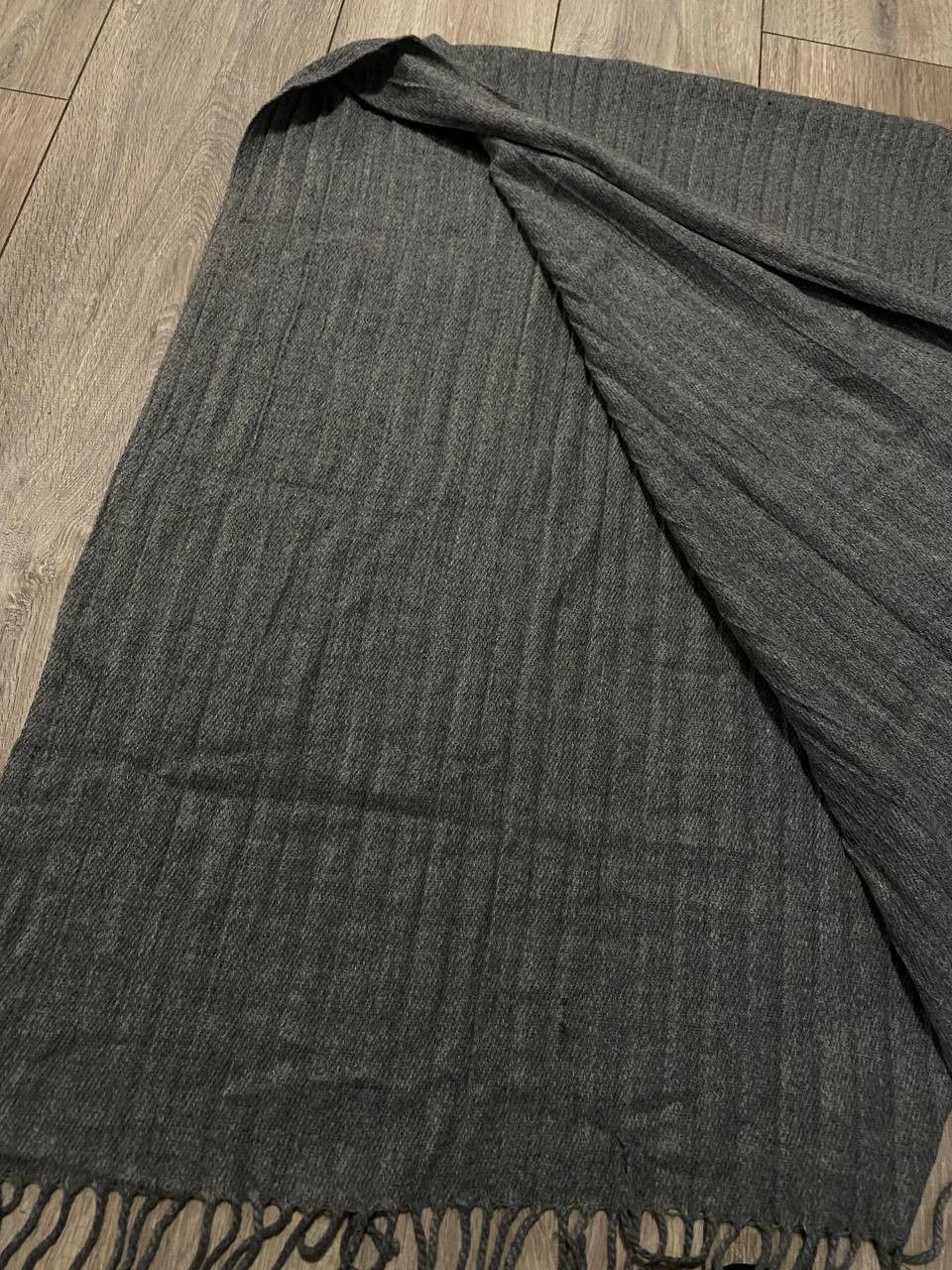 Acne Studios Scarf Acne Studio Virgin Wool Dark Gray OverSize Y2K Size ONE SIZE - 4 Thumbnail