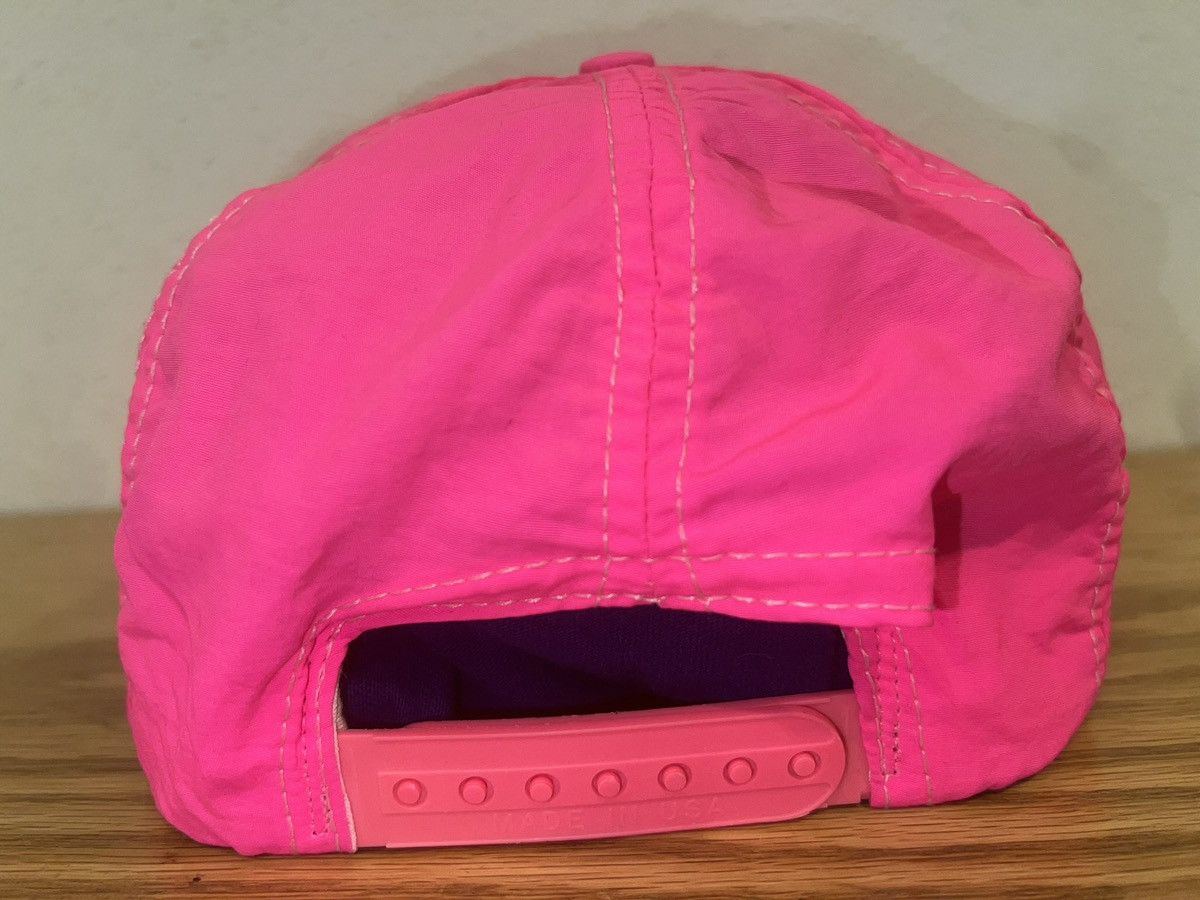 Warner Bros Vintage Warner Bros Miami Vice Pink Hat Size ONE SIZE - 3 Thumbnail