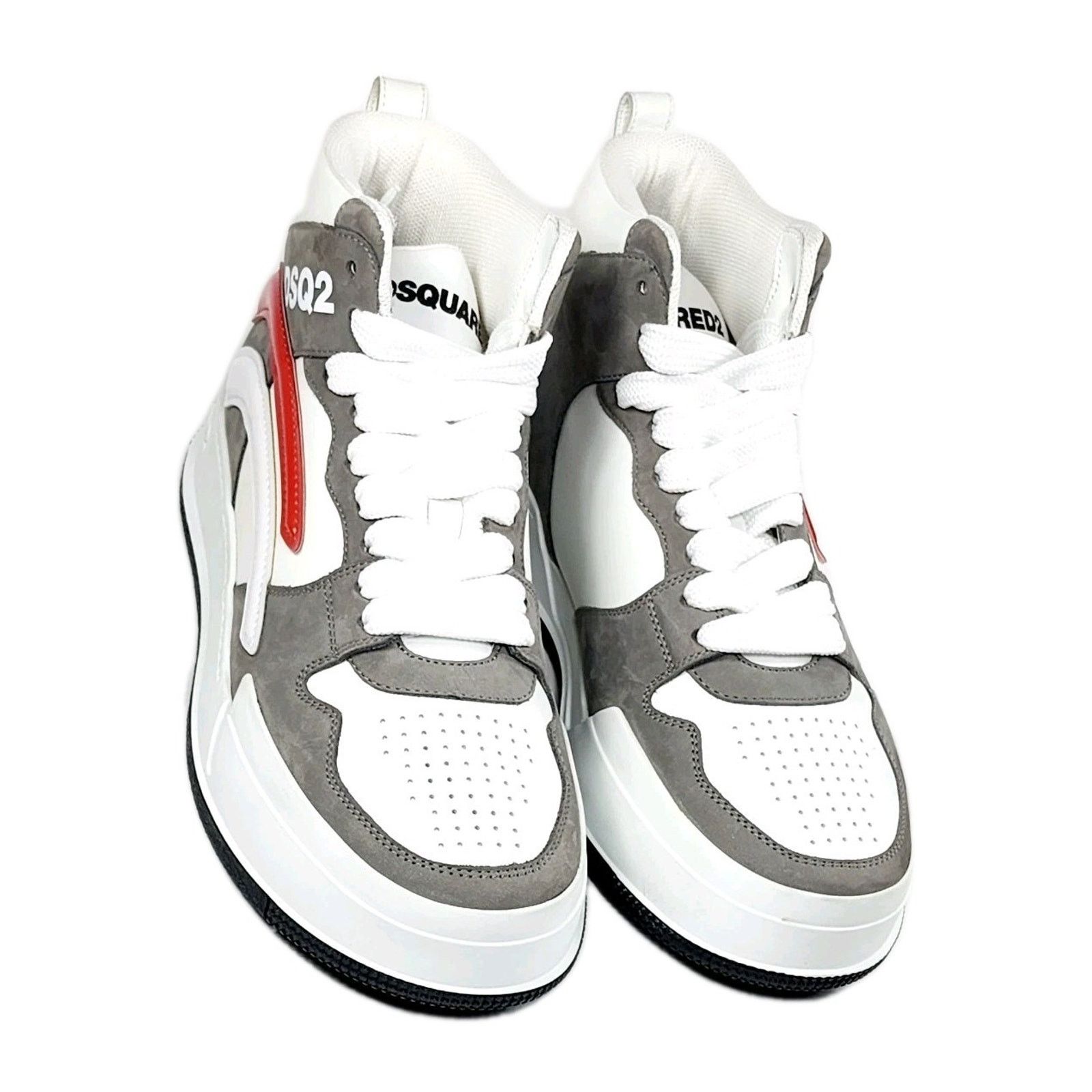 Dsquared2 DSQUARED2 Leather High Top Sneakers US7.5 EU40 Made in Italy Size US 7.5 / EU 40-41 - 5 Thumbnail