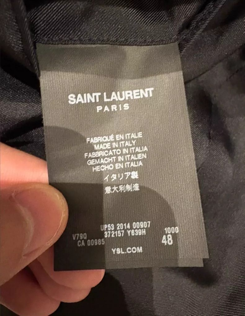 Saint Laurent Paris Saint laurent paris Yi Zhi Hua blazer 2506-Nextarrow Size 48R - 3 Thumbnail