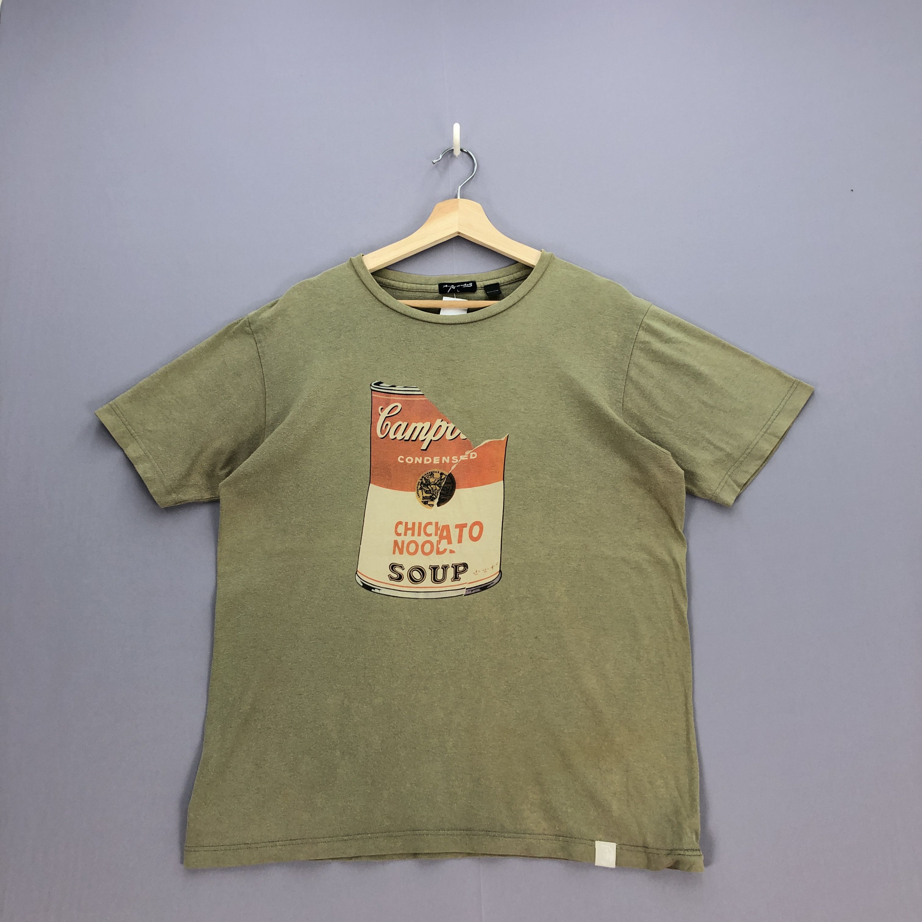 Andy Warhol Vintage Andy Warhol T Shirt Campbell Fuck Pop Arts Tees Size US L / EU 52-54 / 3 - 1 Thumbnail